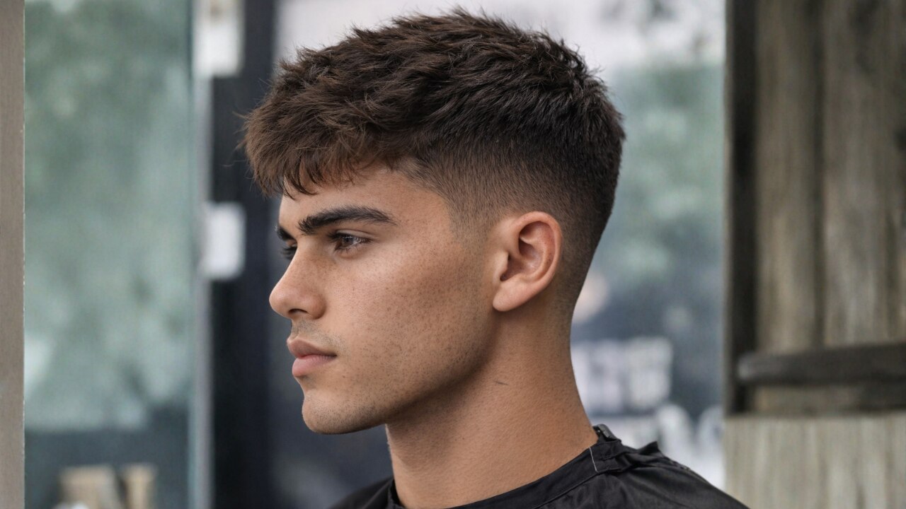 14. Choppy Crew Cut