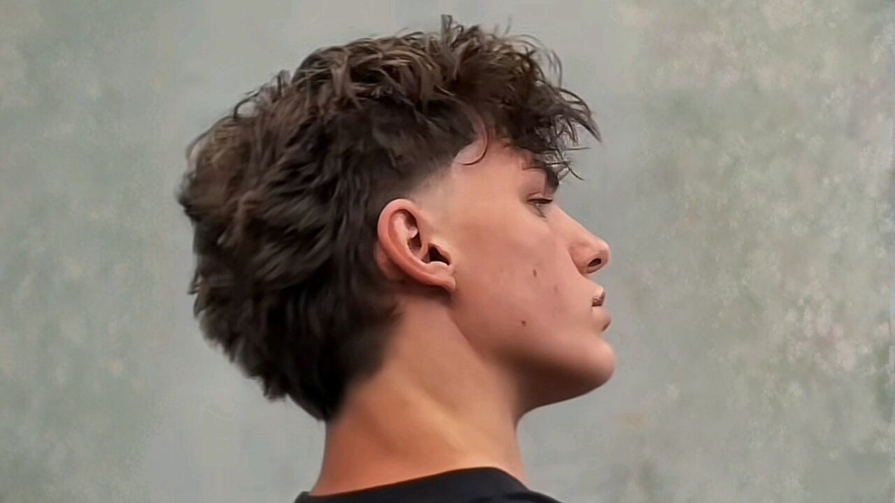 18. Layered Crew Cut