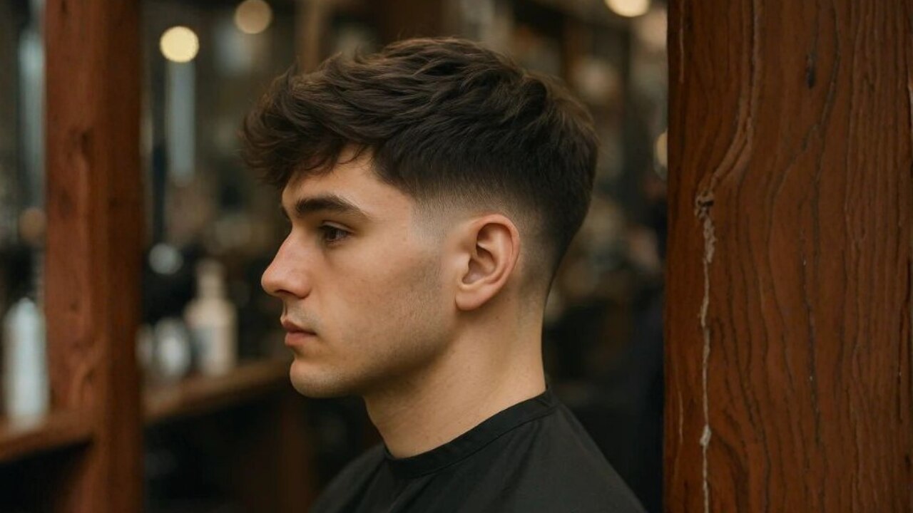 22. Pompadour Crew Cut