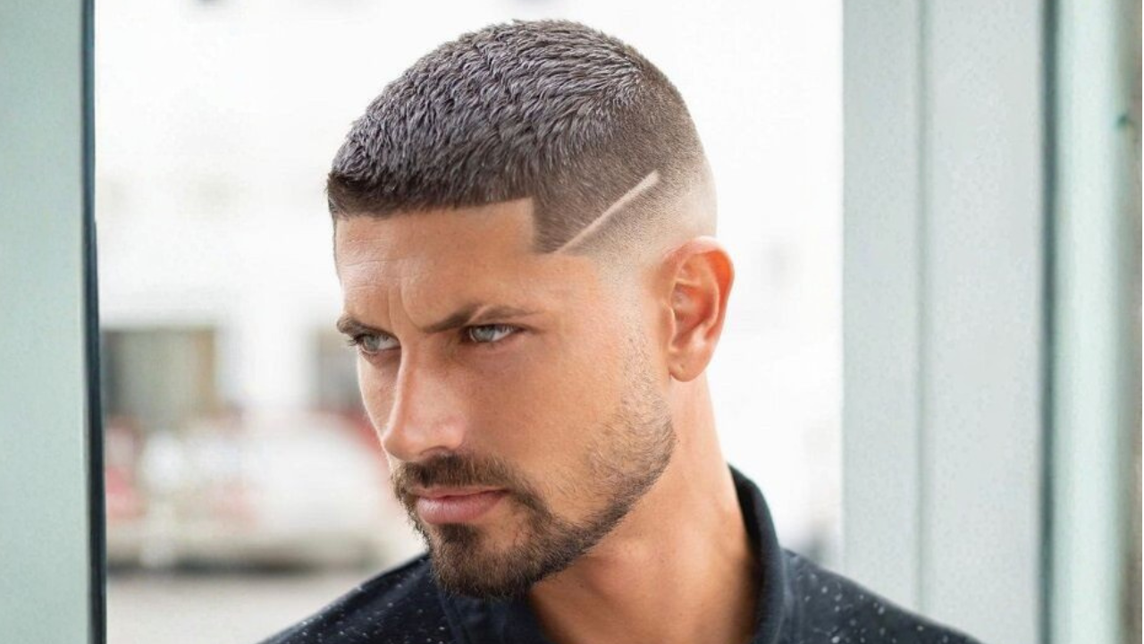 25. Hard Part Crew Cut