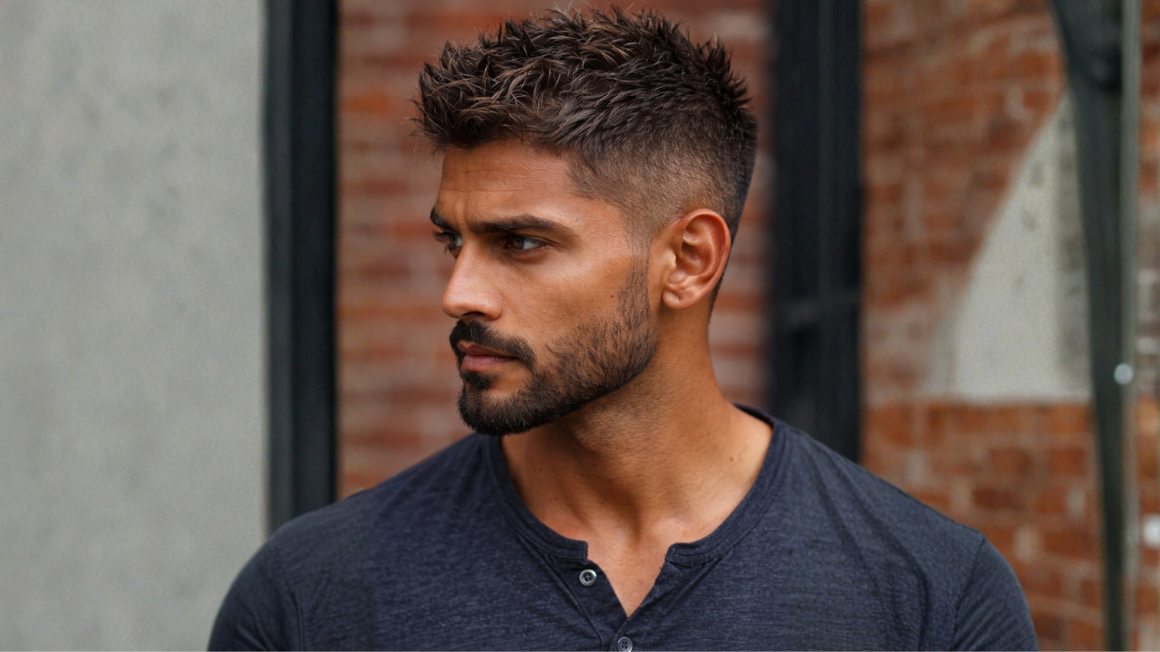 33. Asymmetrical Crew Cut