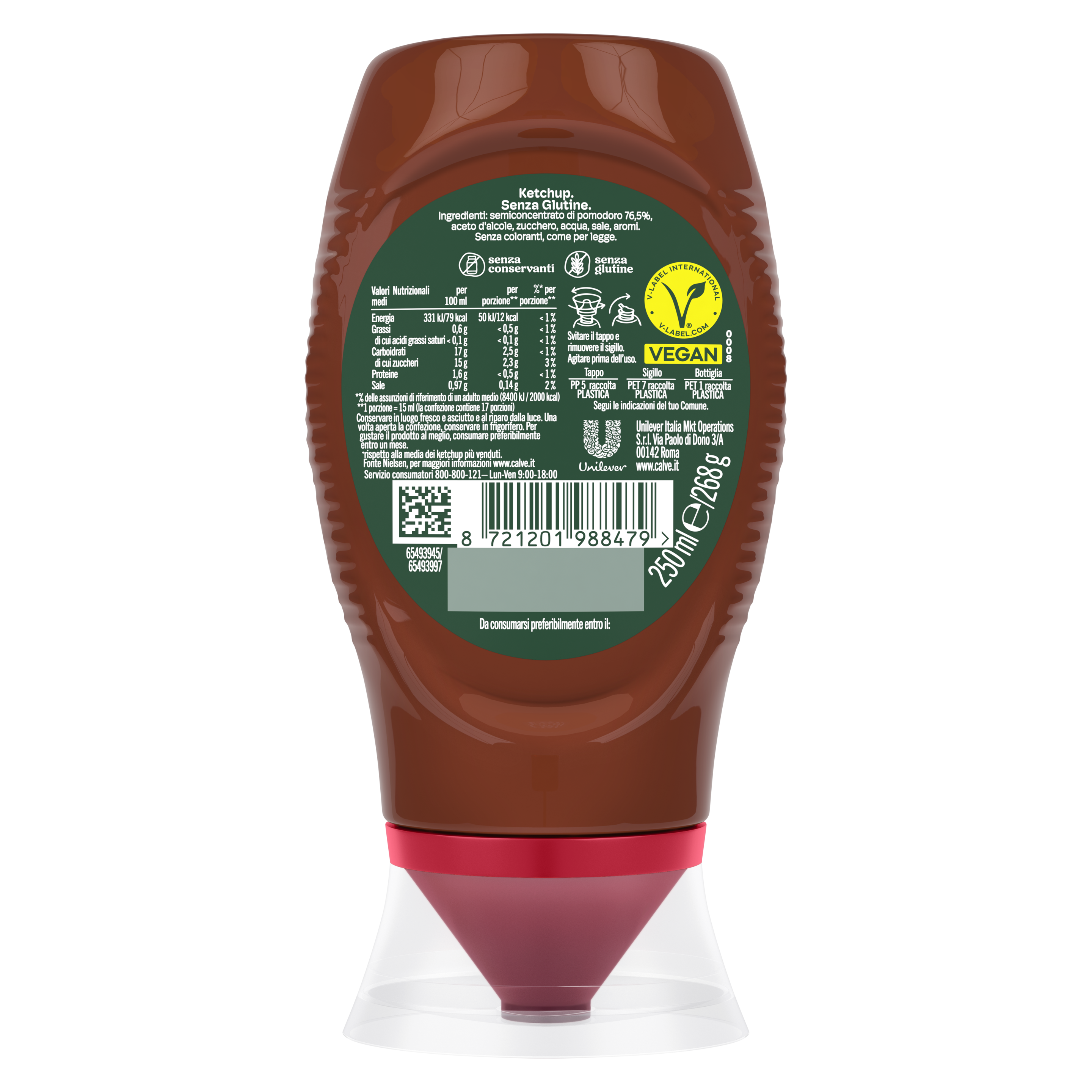 Ketchup Supreme Più Pomodoro Calvé