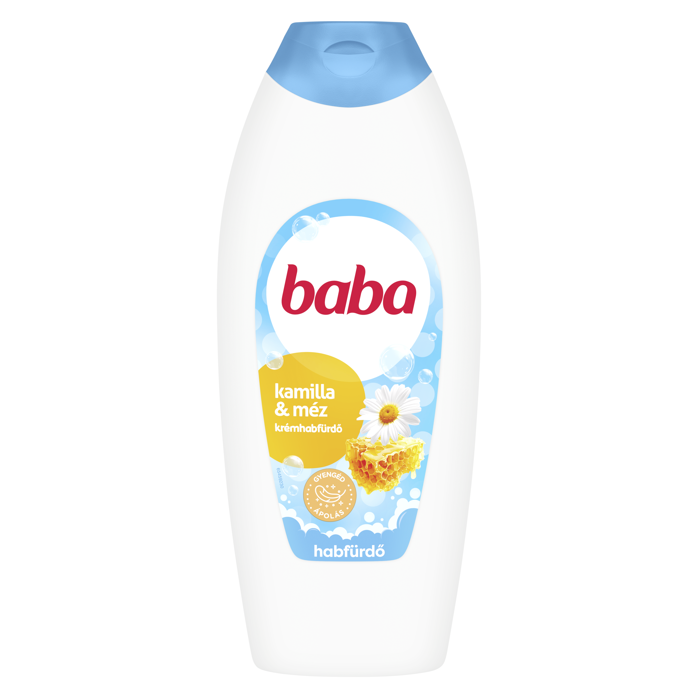 Baba krémhabfürdő kamilla és méz 750 ml packshot