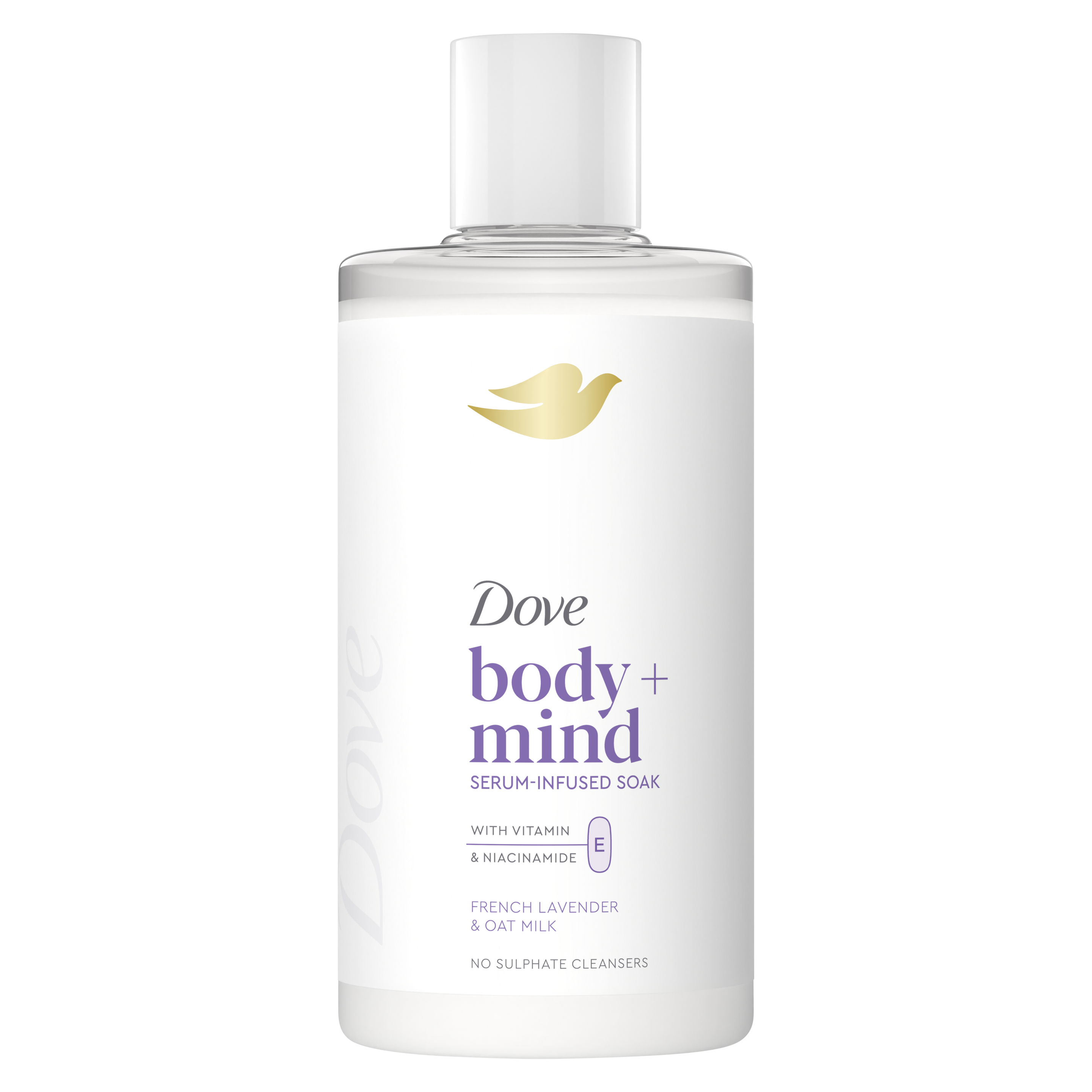 Dove Body+Mind Bath Soaks French Lavender & Oat Milk 400ml
