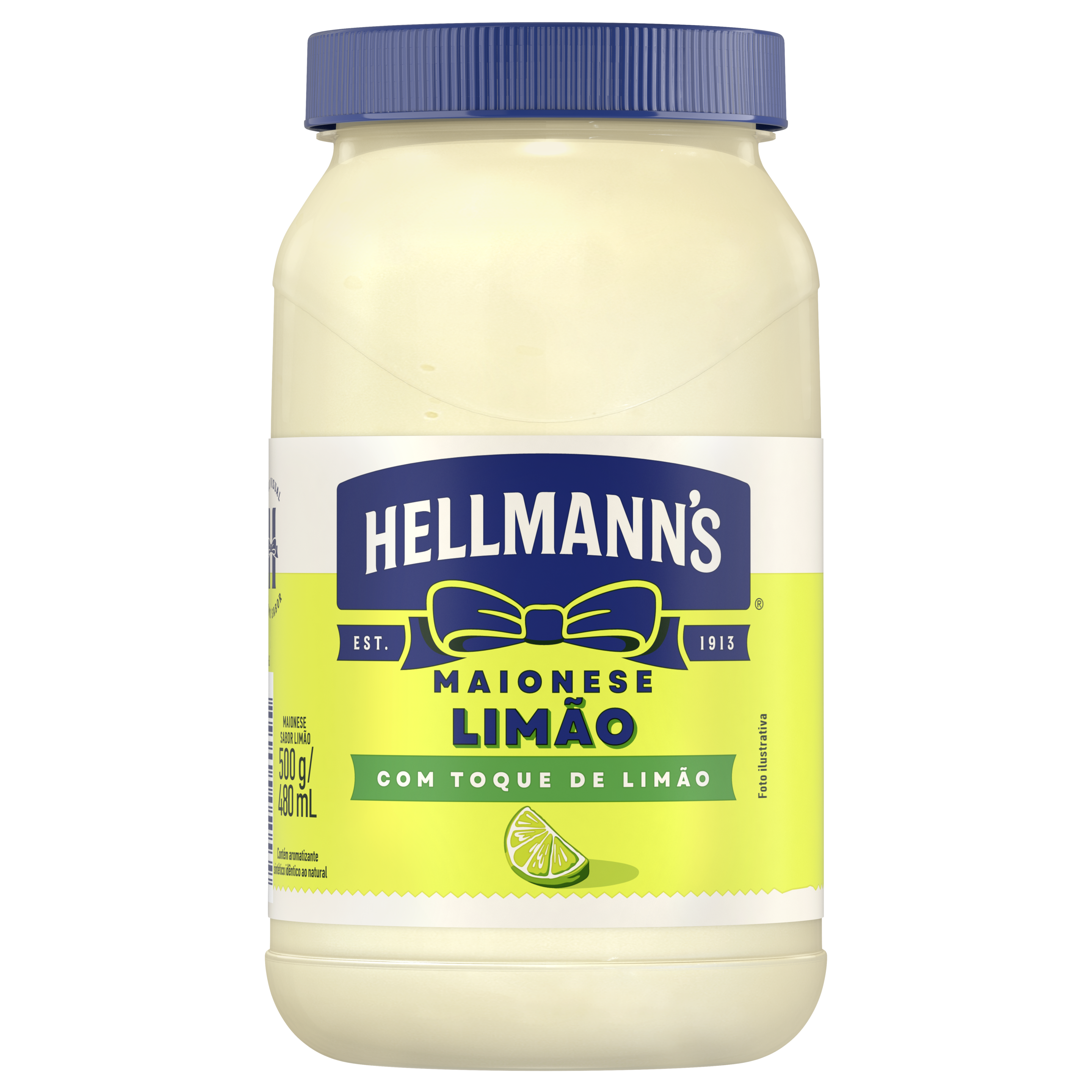 Maionese Hellmann's Limão 500g packshot
