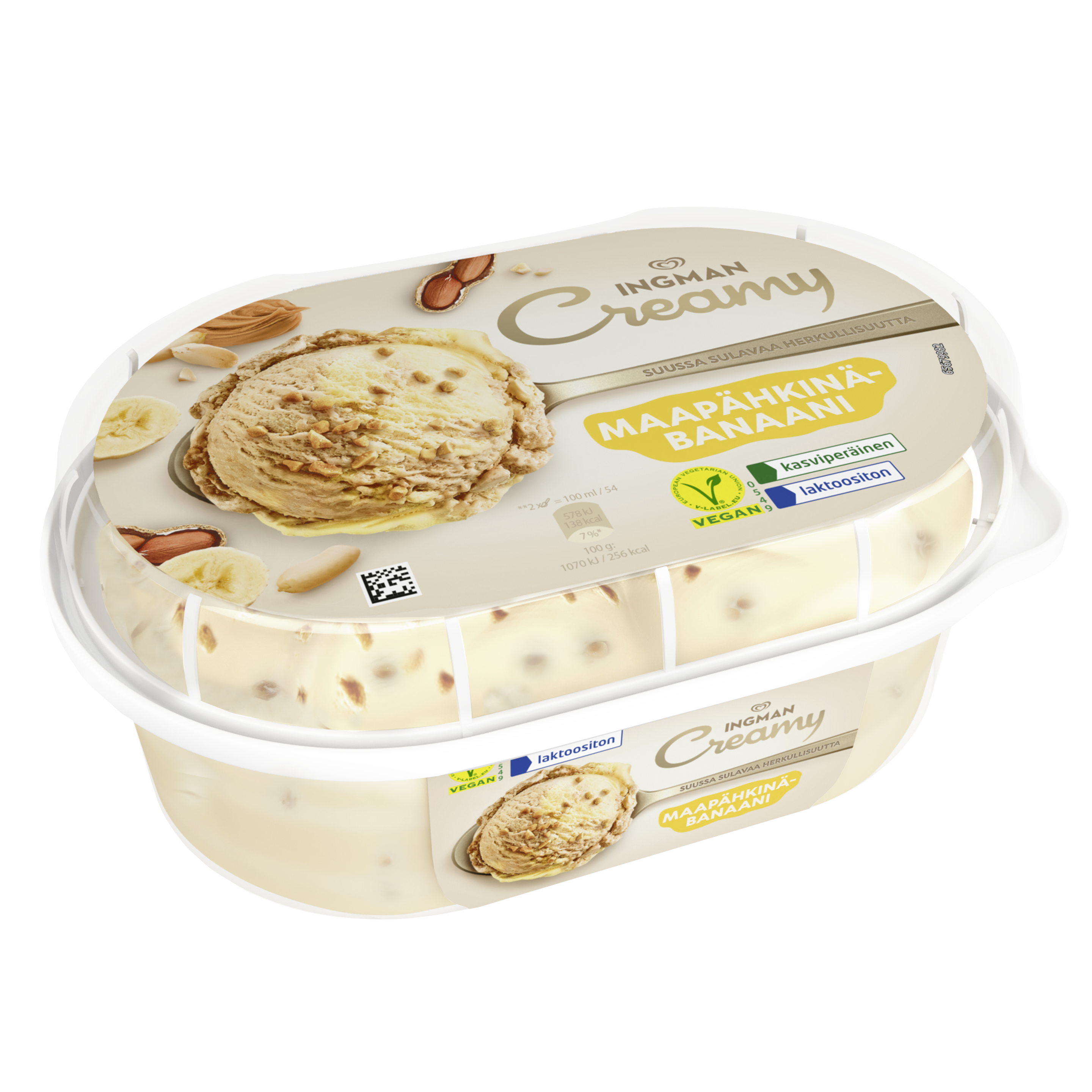 Ingman Creamy Maapähkinä Banaani packshot