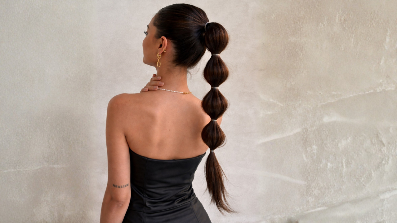 12. Bubble Ponytail