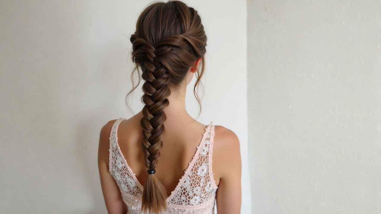 14. Loose Fishtail Braid