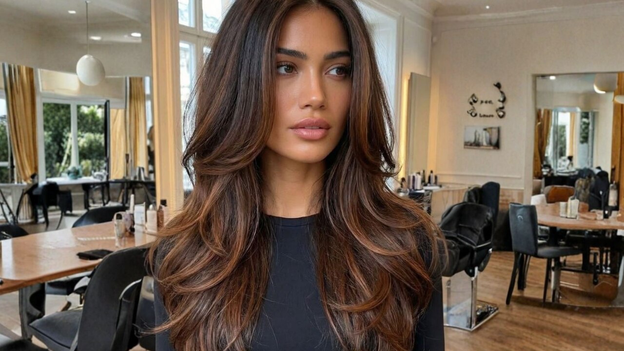 21. Loose Open Hair with Face-Framing Layers