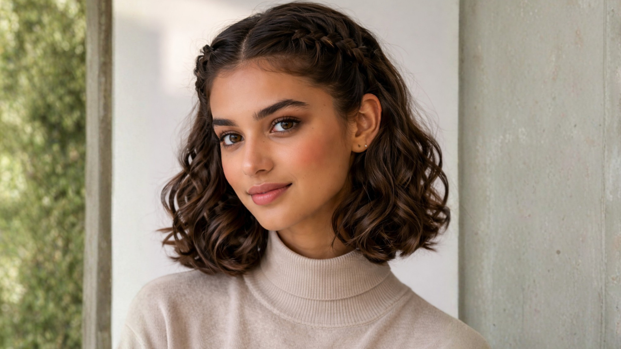 2. Mini Braided Crown