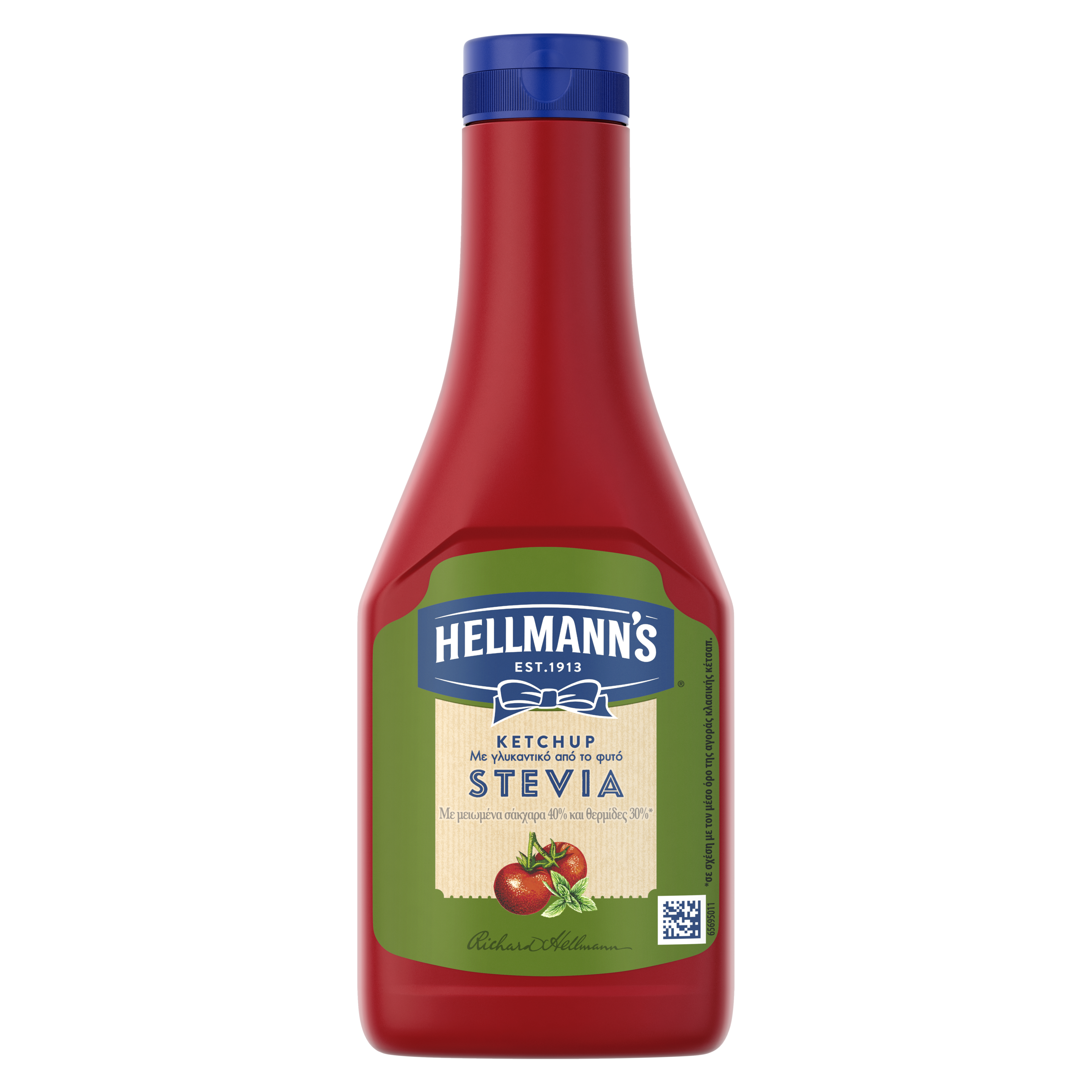 Hellmann's Κέτσαπ Με Γλυκαντικό Από Το Φυτό Στέβια packshot