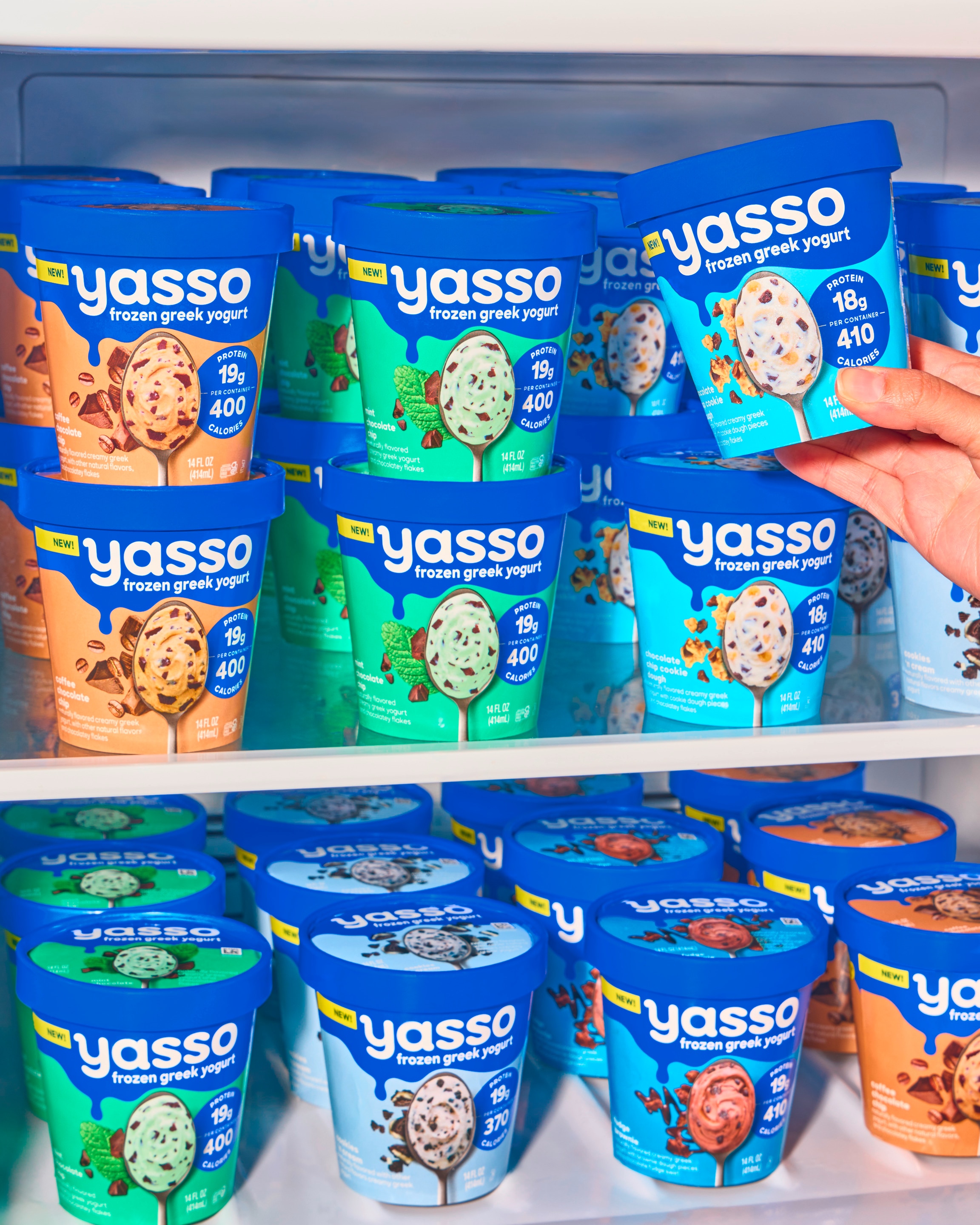Yasso's frozen greek yogurt flavors