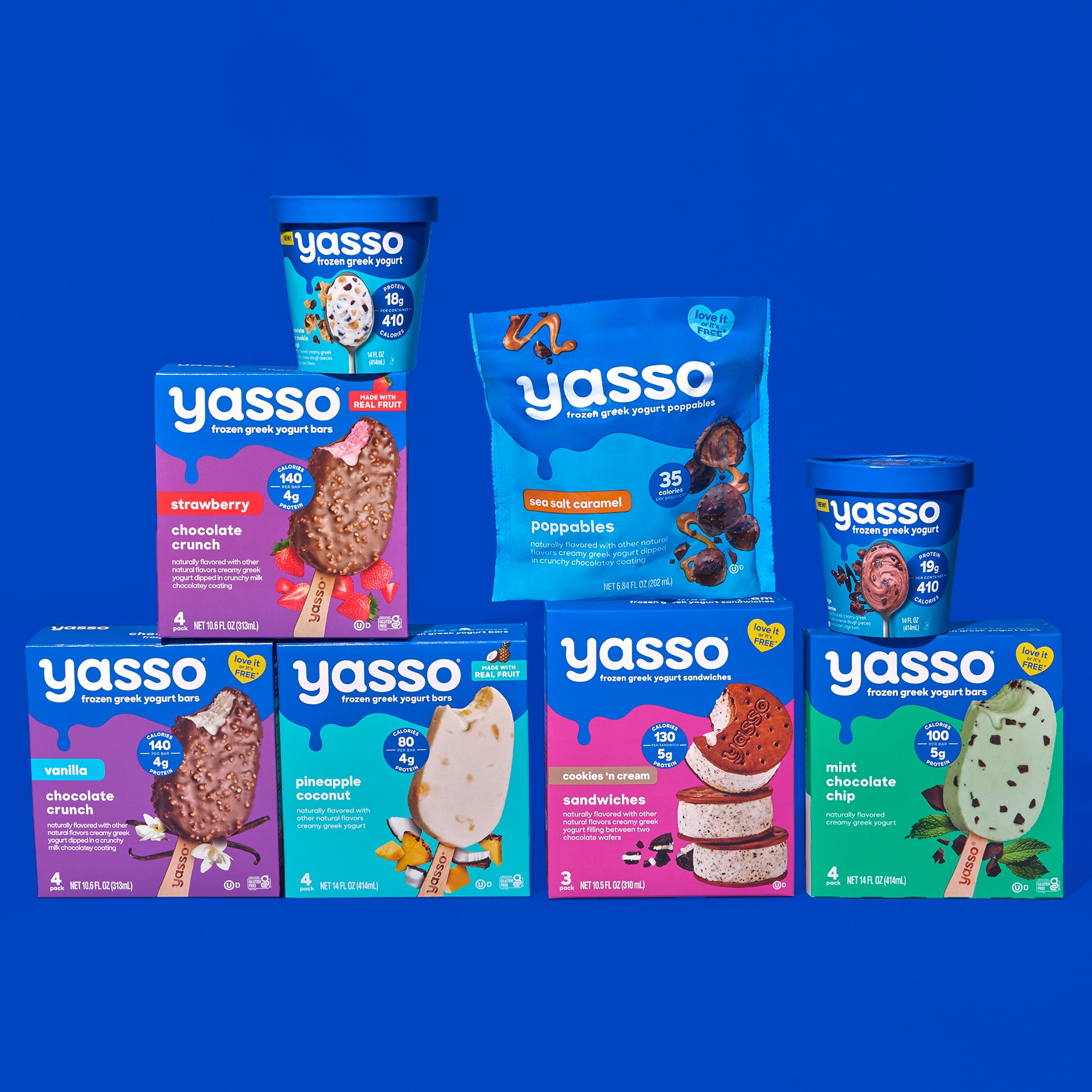 Yasso's frozen greek yogurt bars