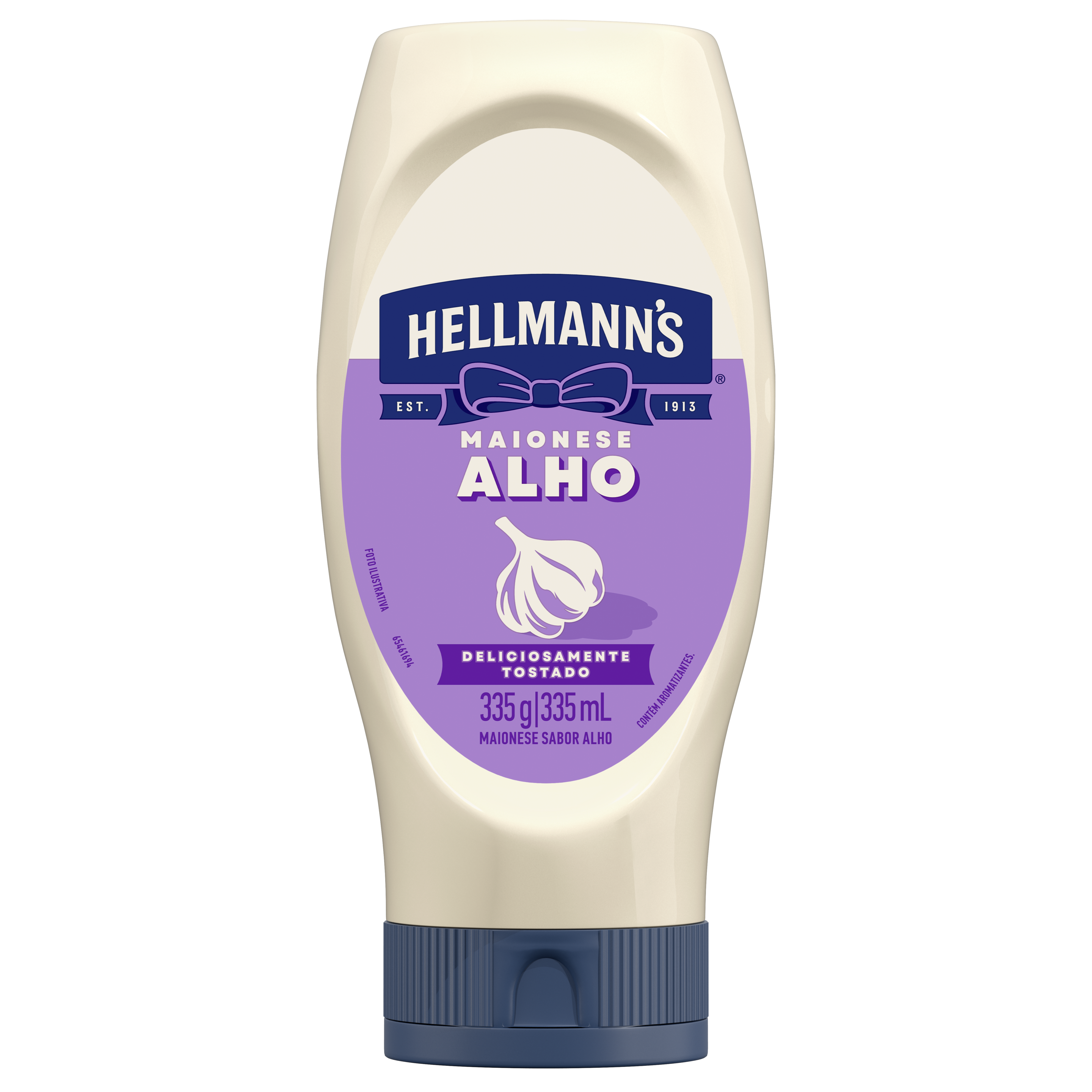 Maionese Hellmann's Alho 335g packshot