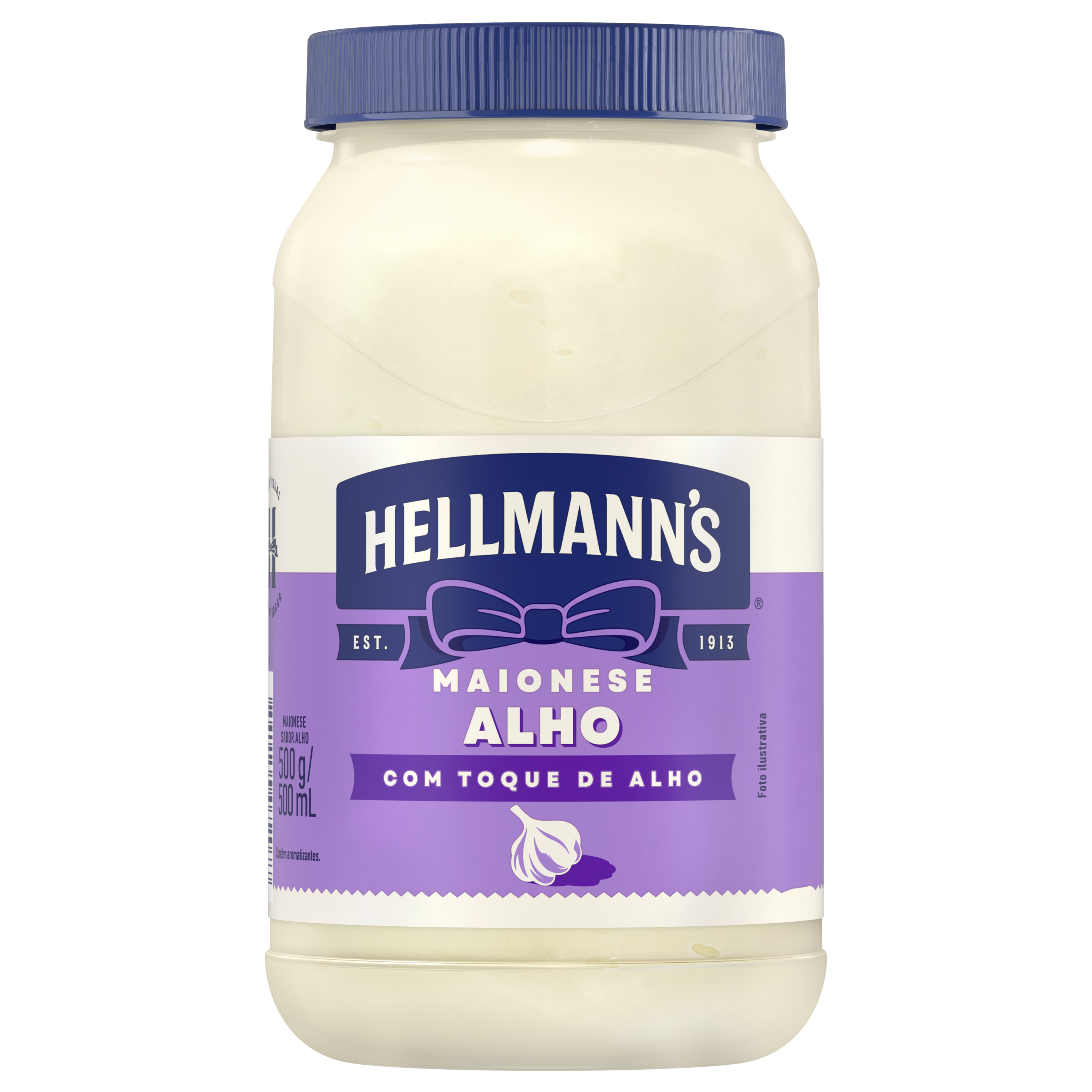 Maionese Hellmann's Alho 500g packshot