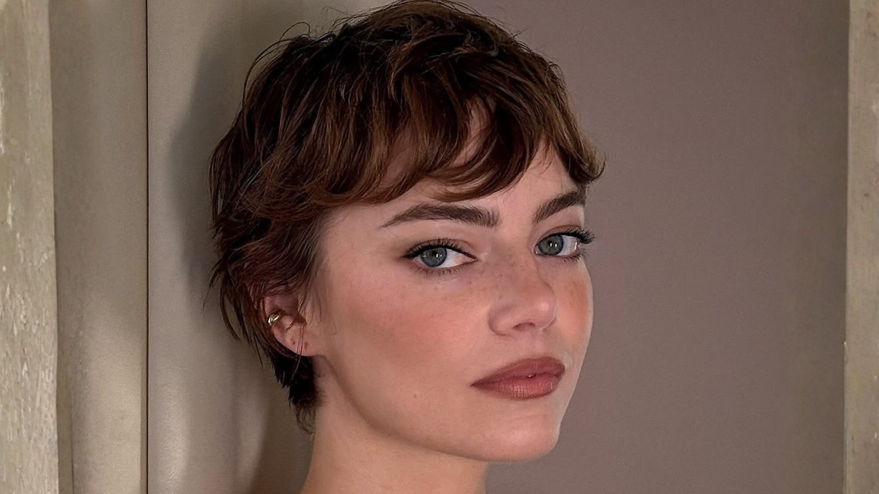 1. Textured Pixie Cut