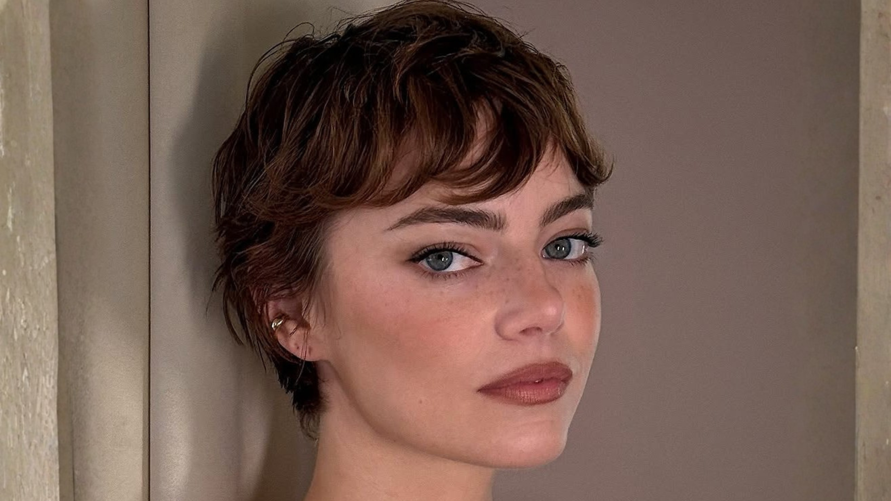1. Textured Pixie Cut