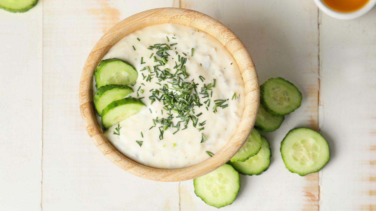 3. Cucumber & Yoghurt Mask