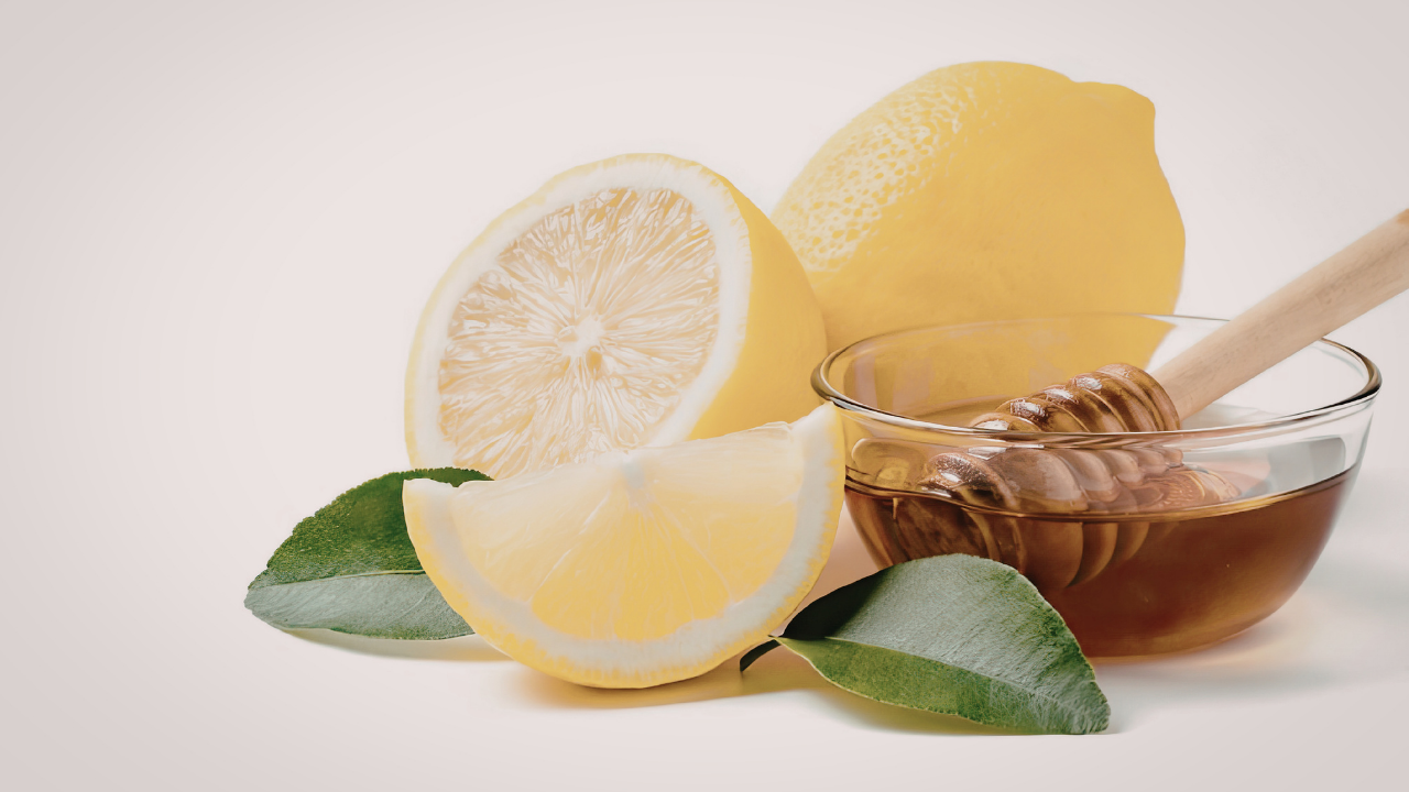3. Lemon and Honey Pack: