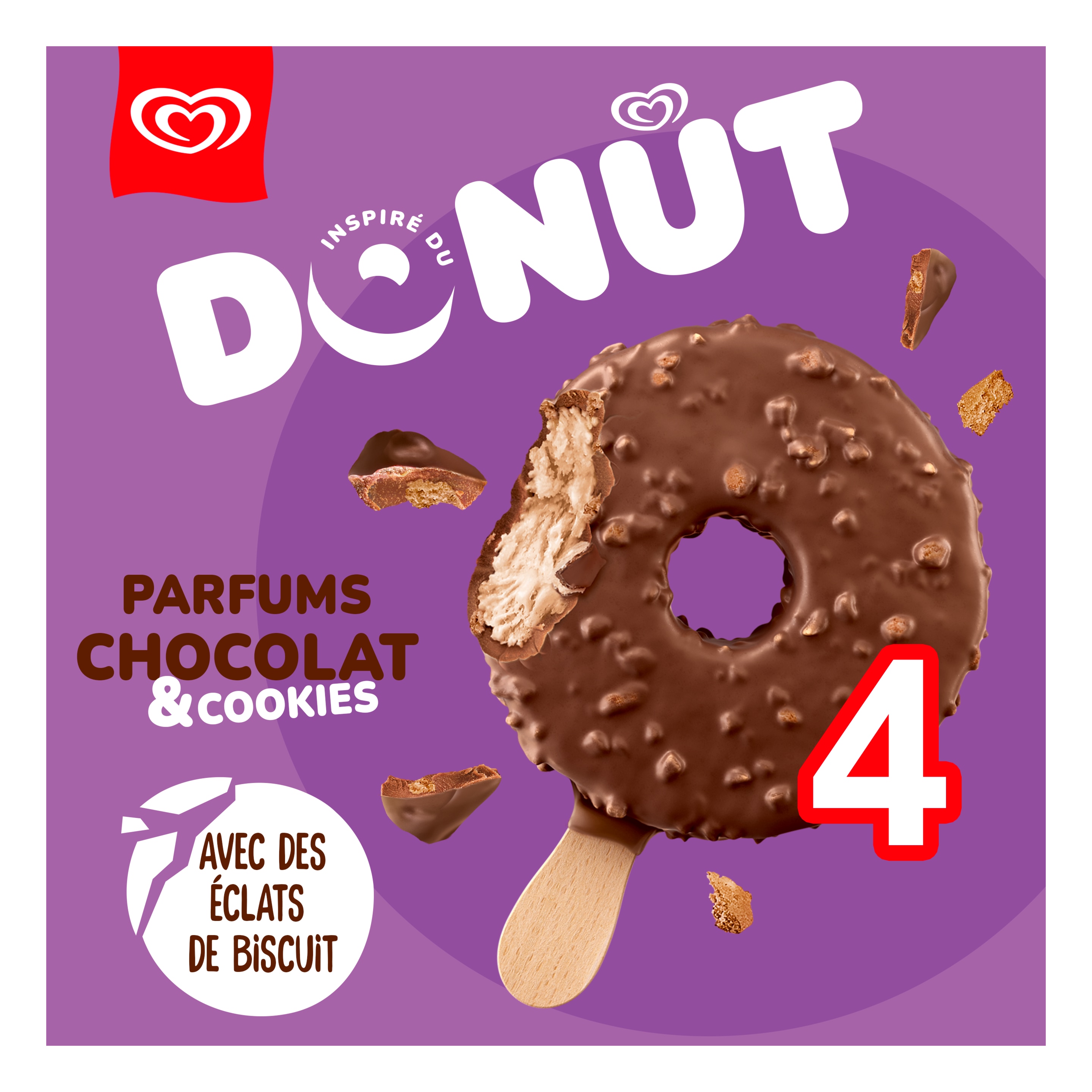 Miko Donut Chocolat & Cookies packshot