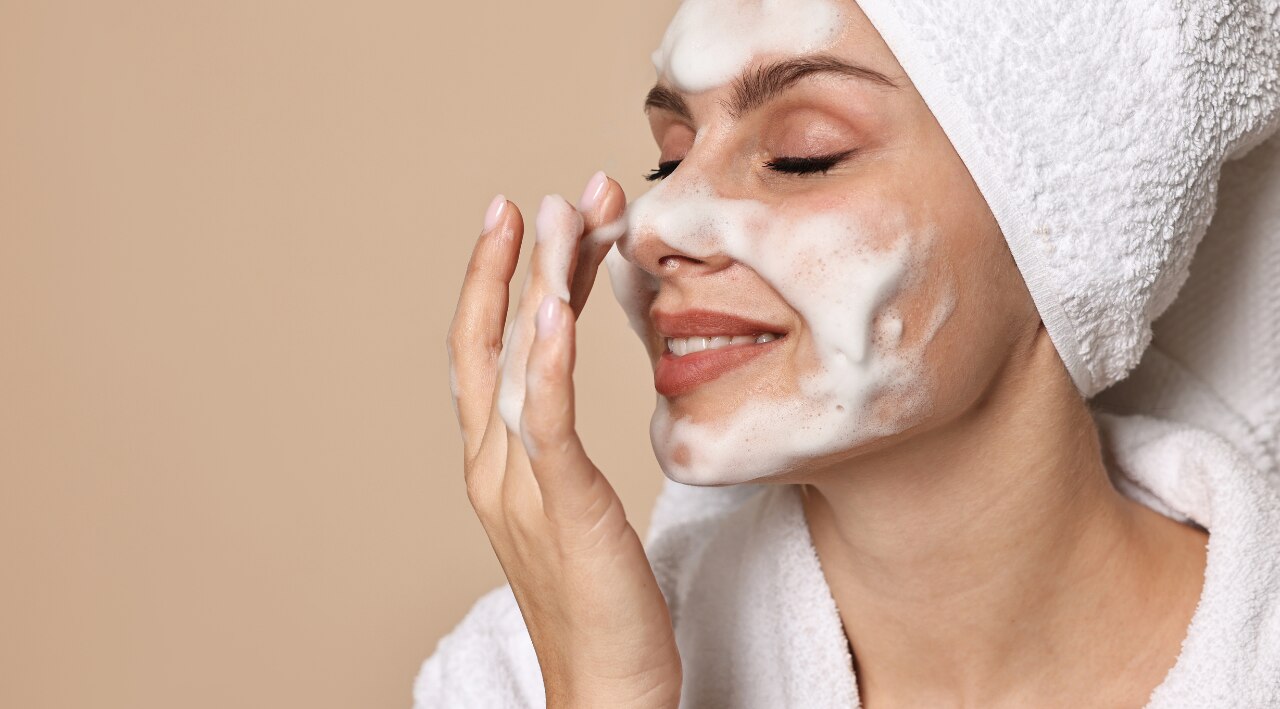 Step 1: Cleanse Your Face