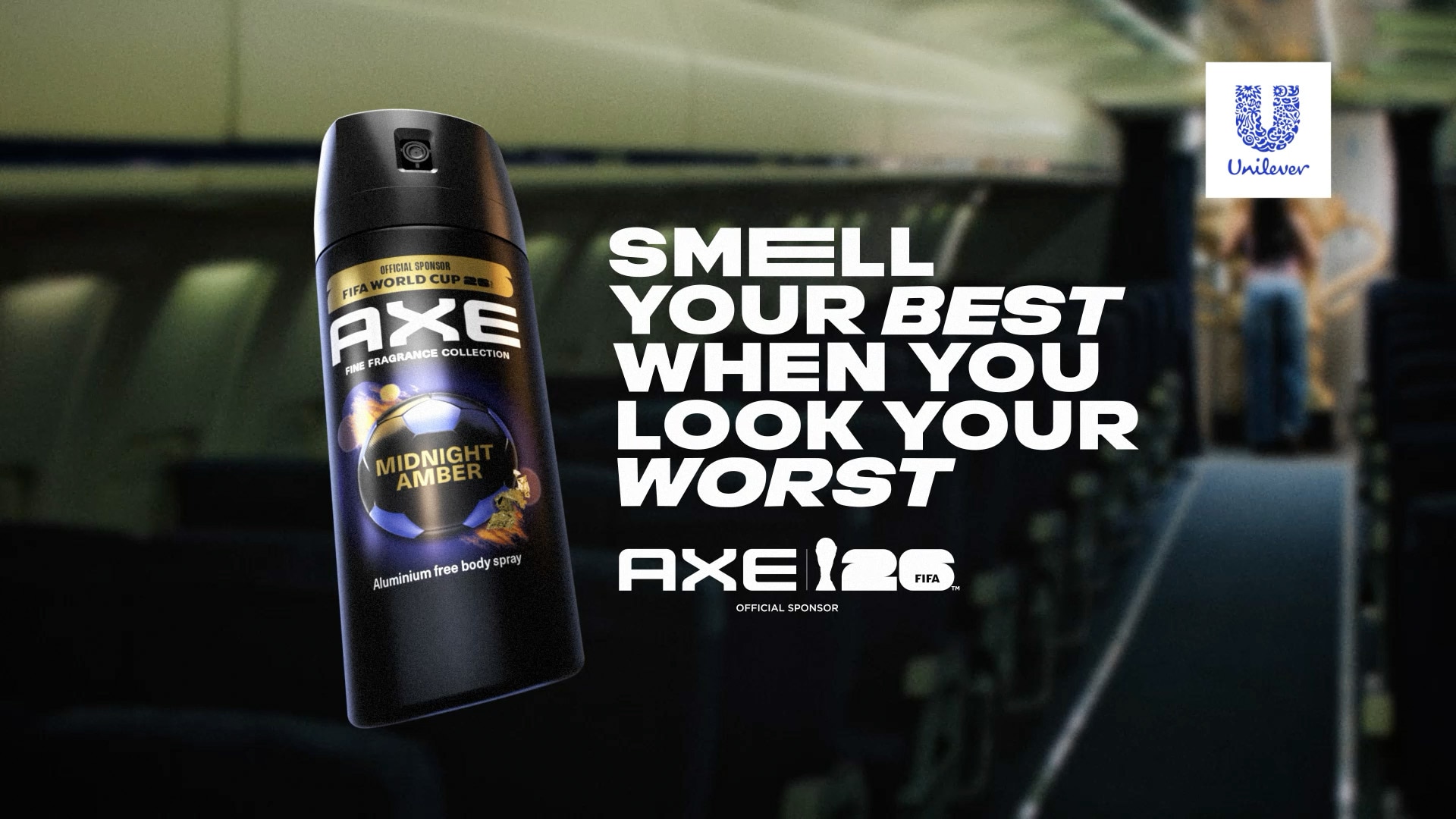 Smell your best when you look your worst