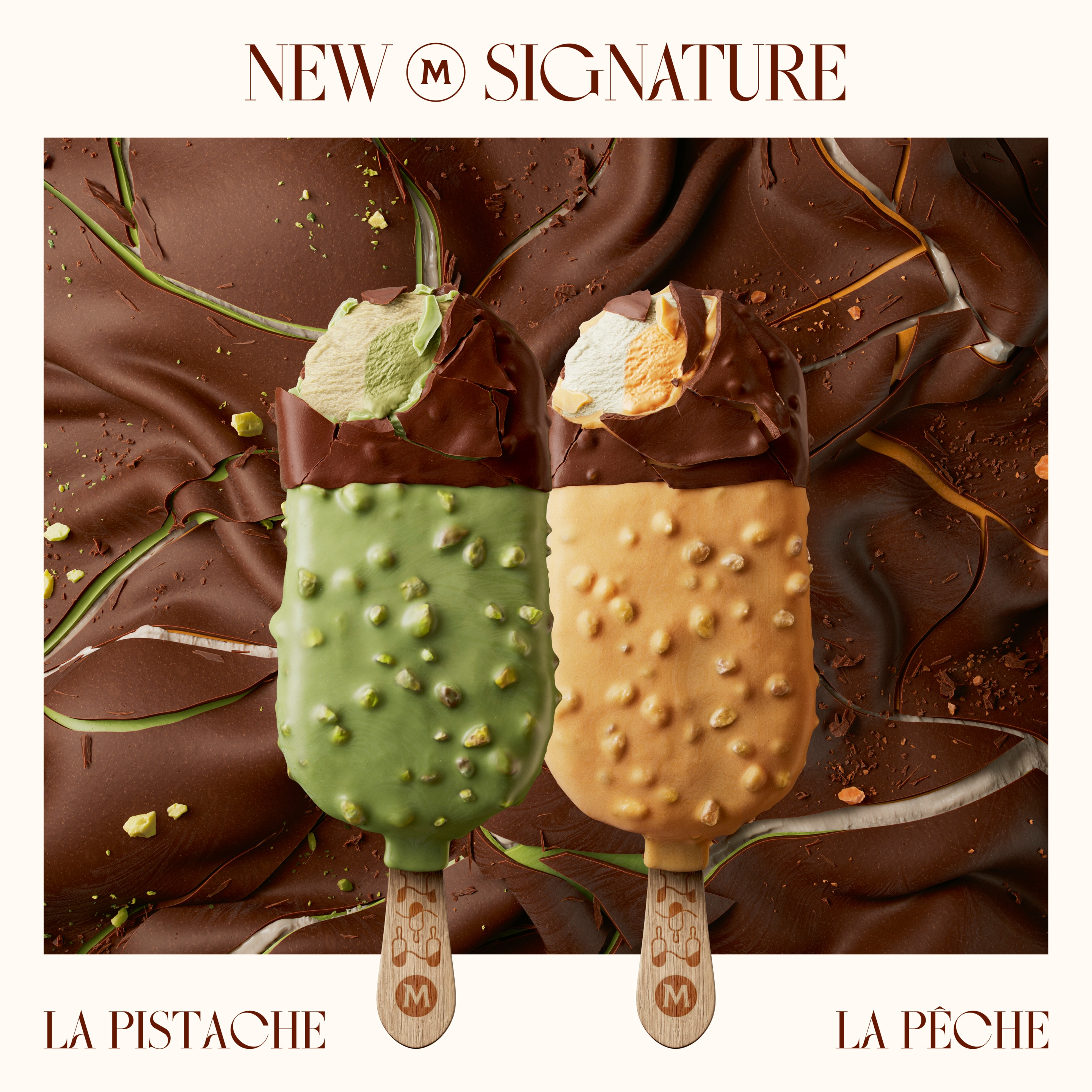 Magnum Signature La Pistache und La Pêche