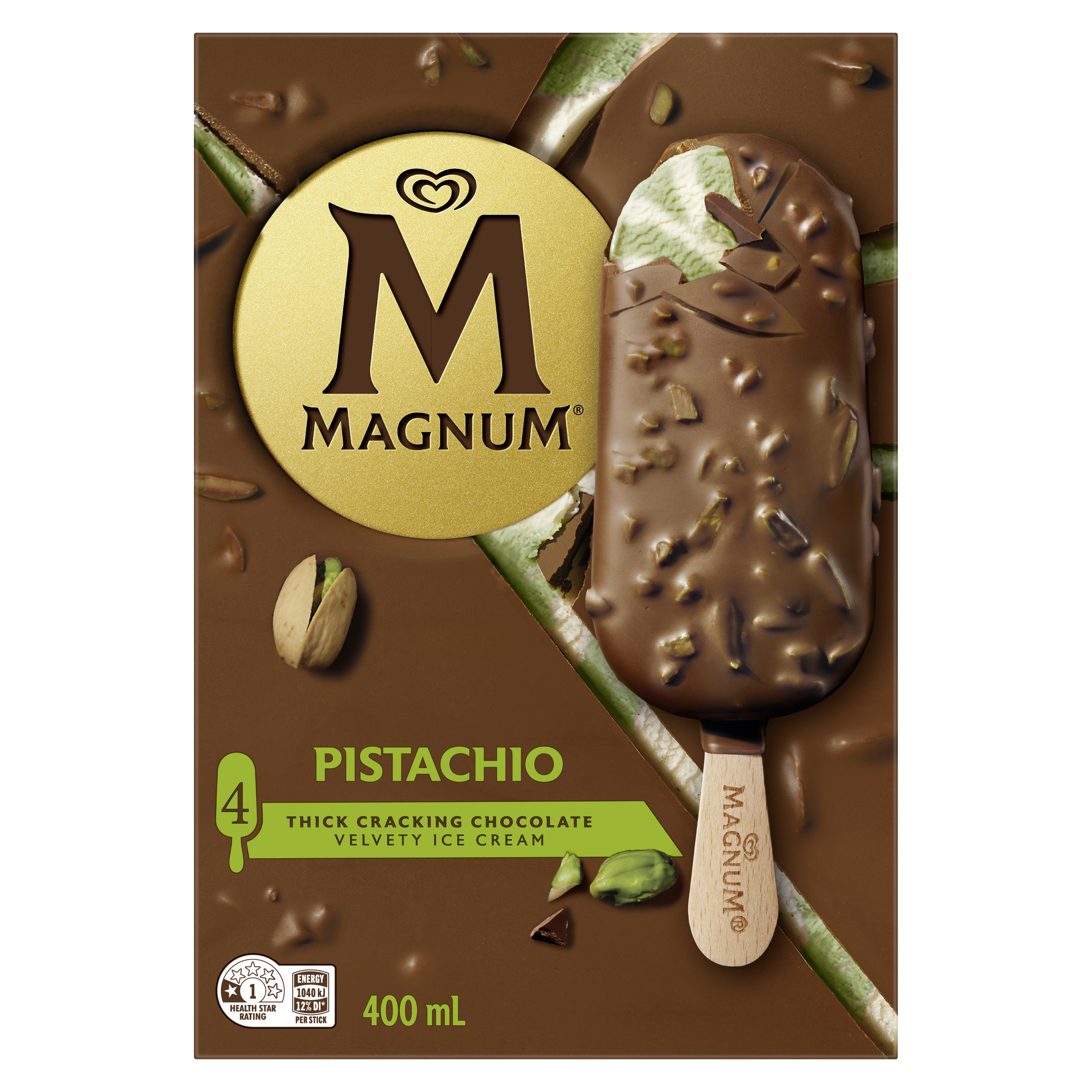 Magnum Pistachio Multipack x4 packshot