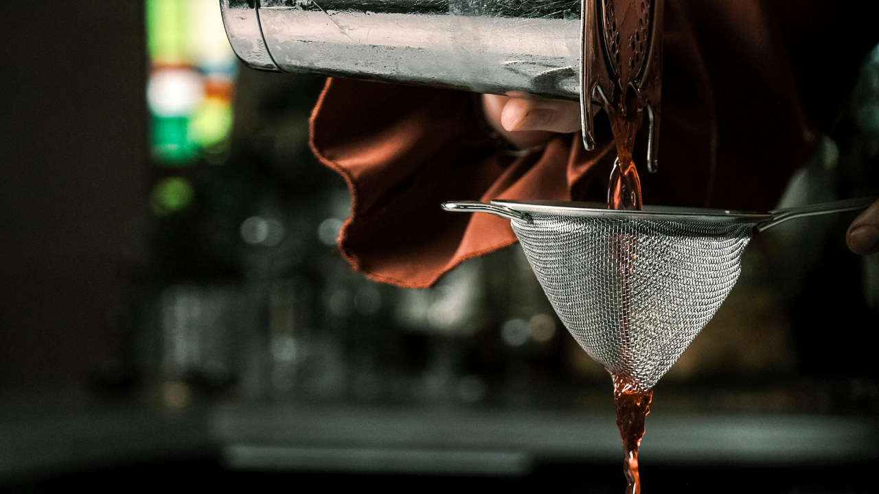 2. Step 2: Strain the Liquid