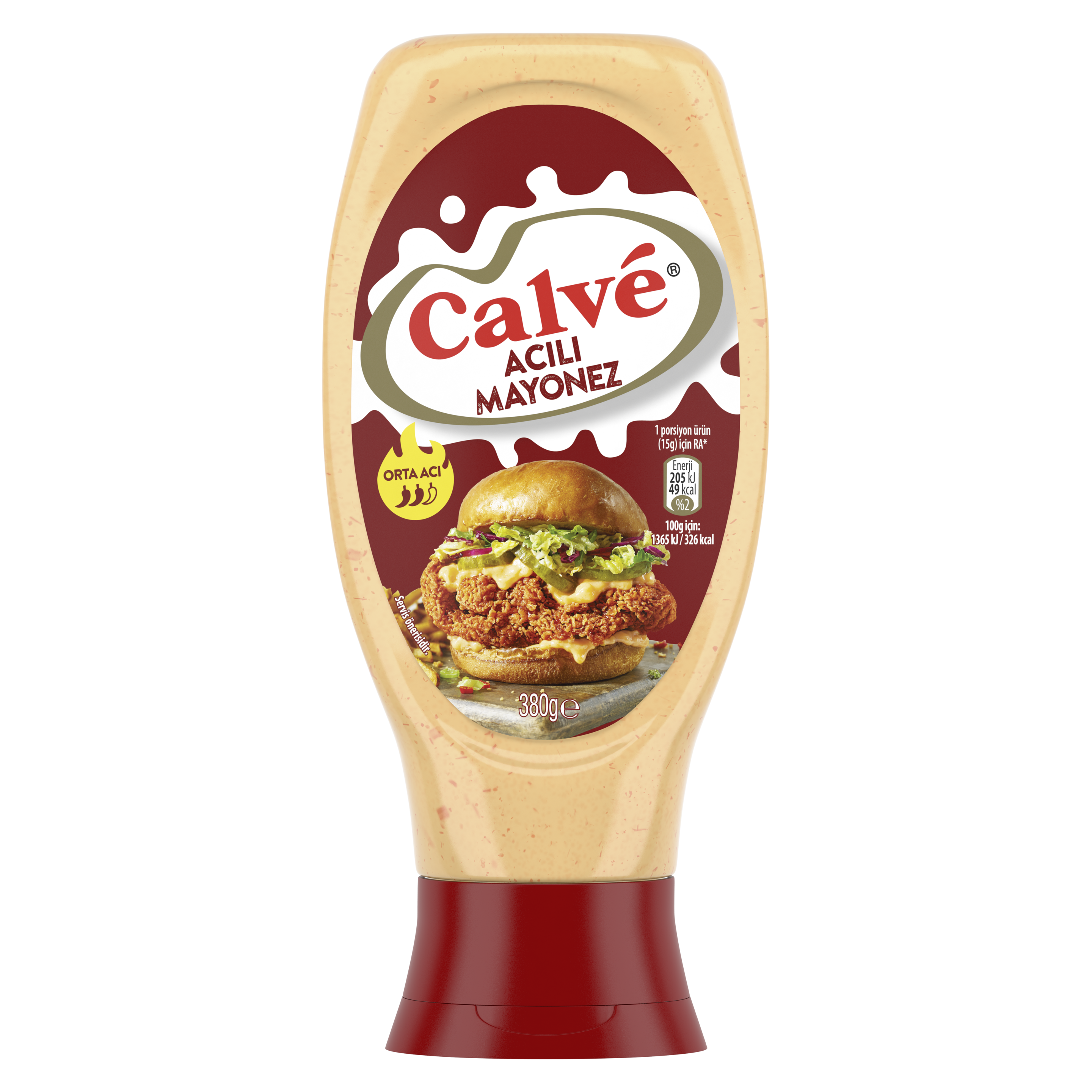 Calve Acılı Mayonez packshot