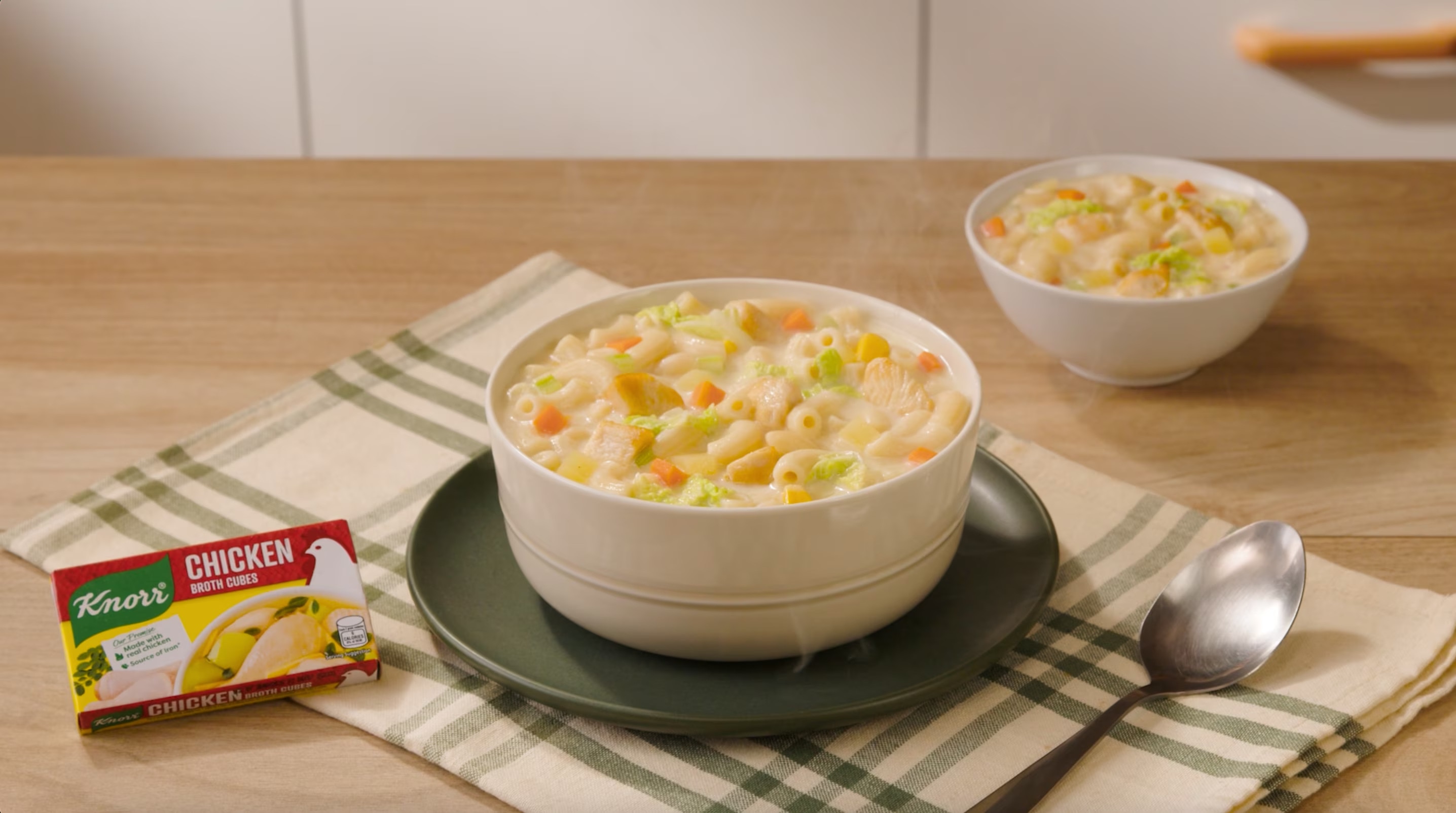 Milky Chicken Sopas with Corn and Potatoes 30 mins  recipe