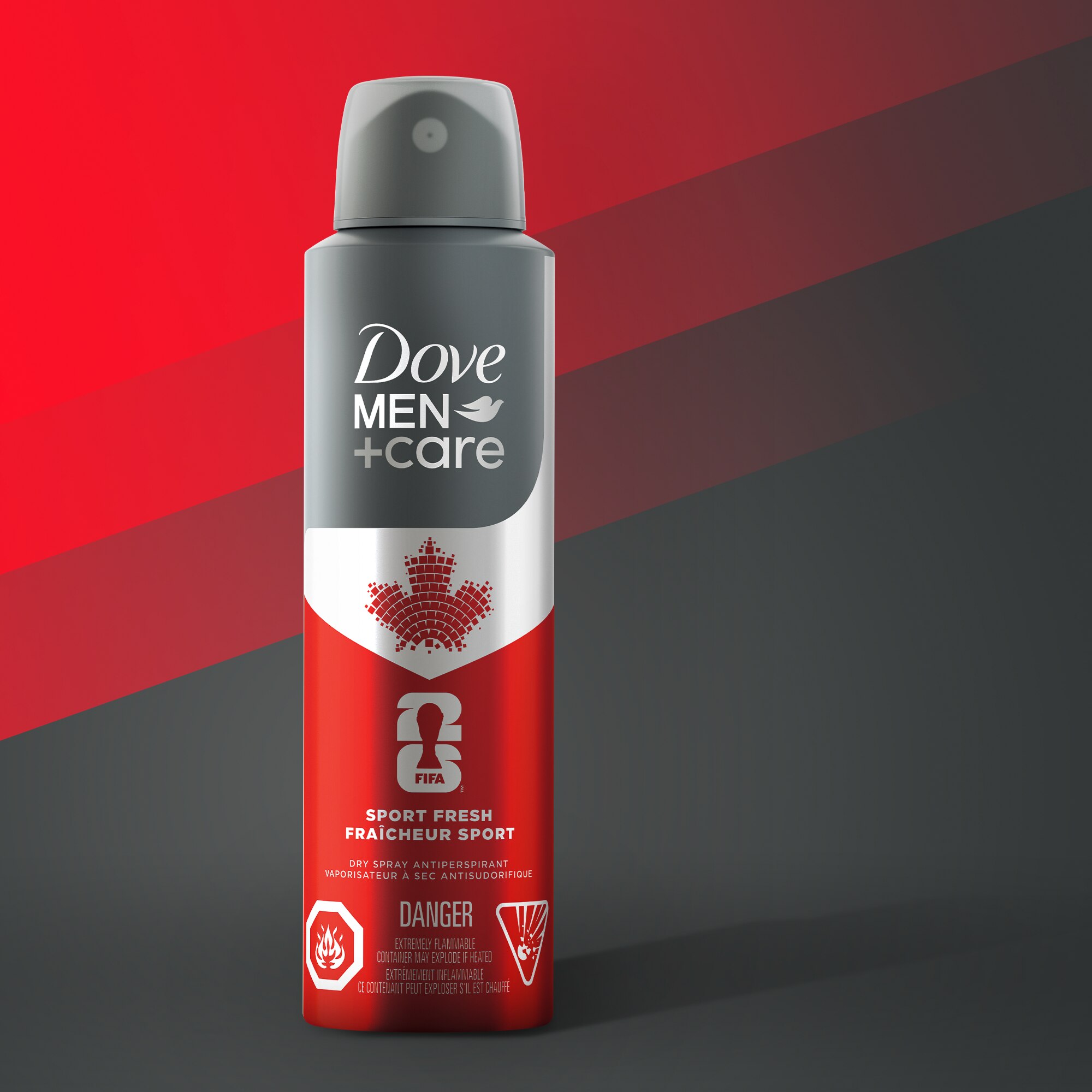 ANTISUDORIFIQUE EN VAPORISATEUR À SEC DOVE MEN+CARE FRAÎCHEUR SPORT