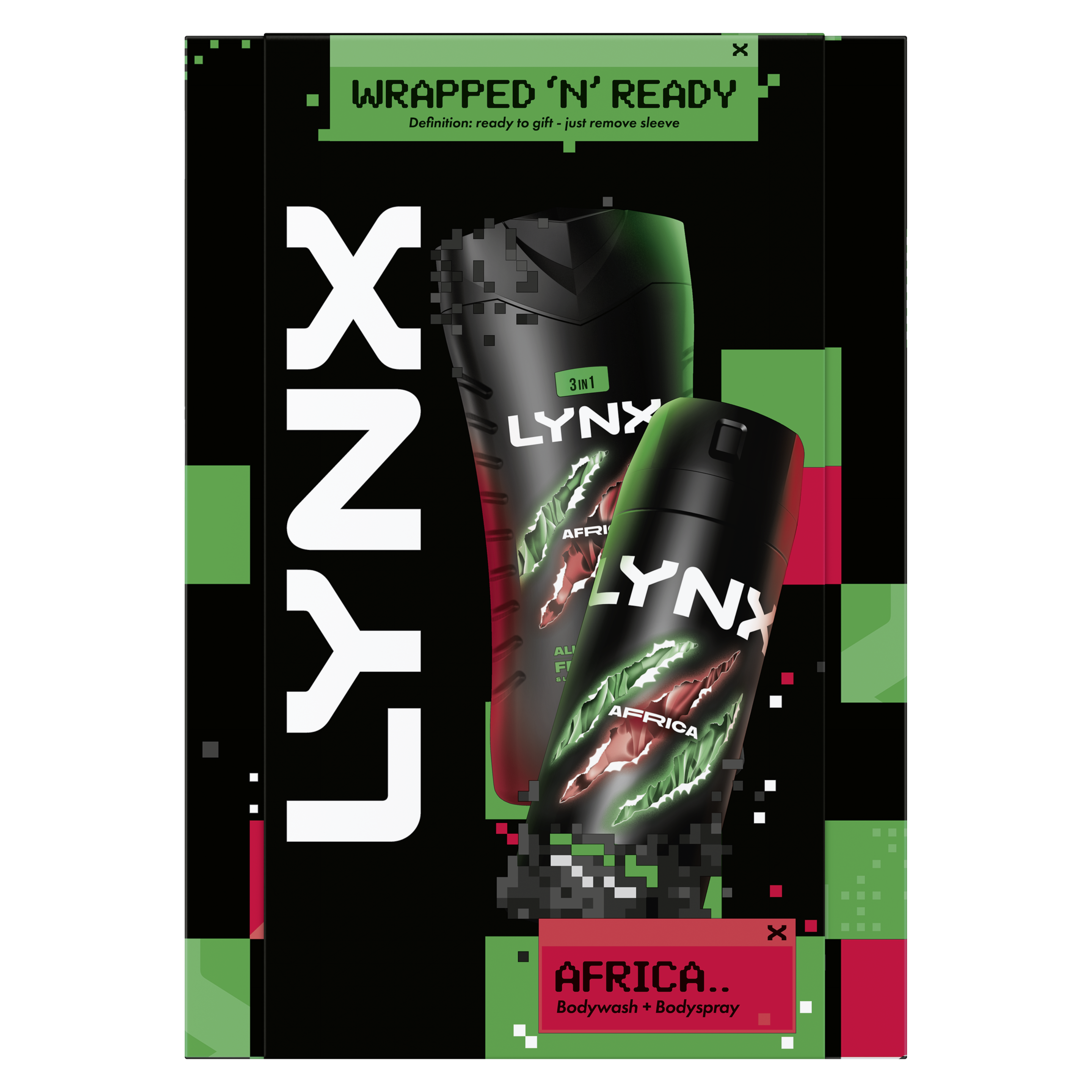 Lynx Africa Duo Gift Set packshot