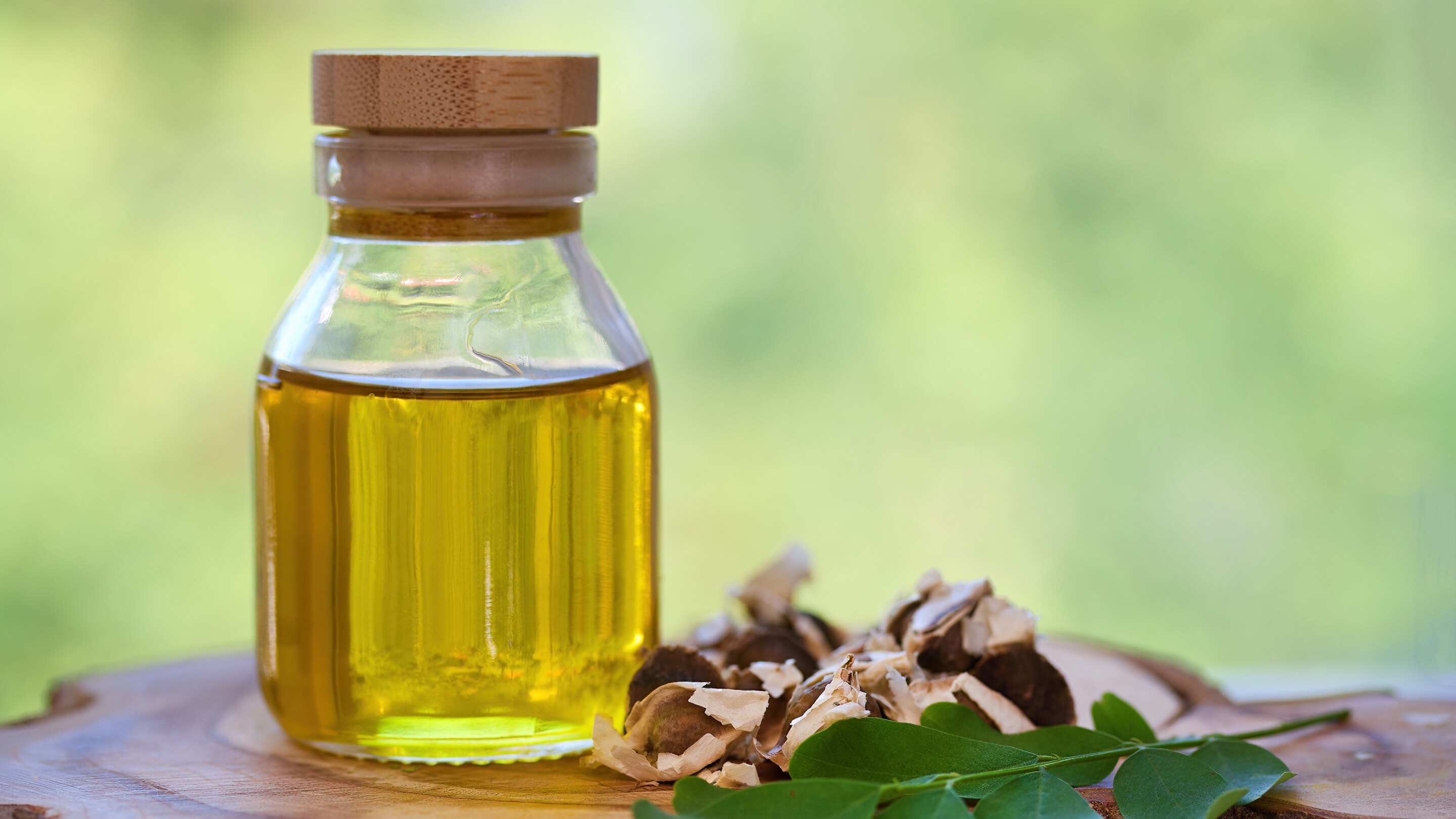 1. Moringa Oil Massage