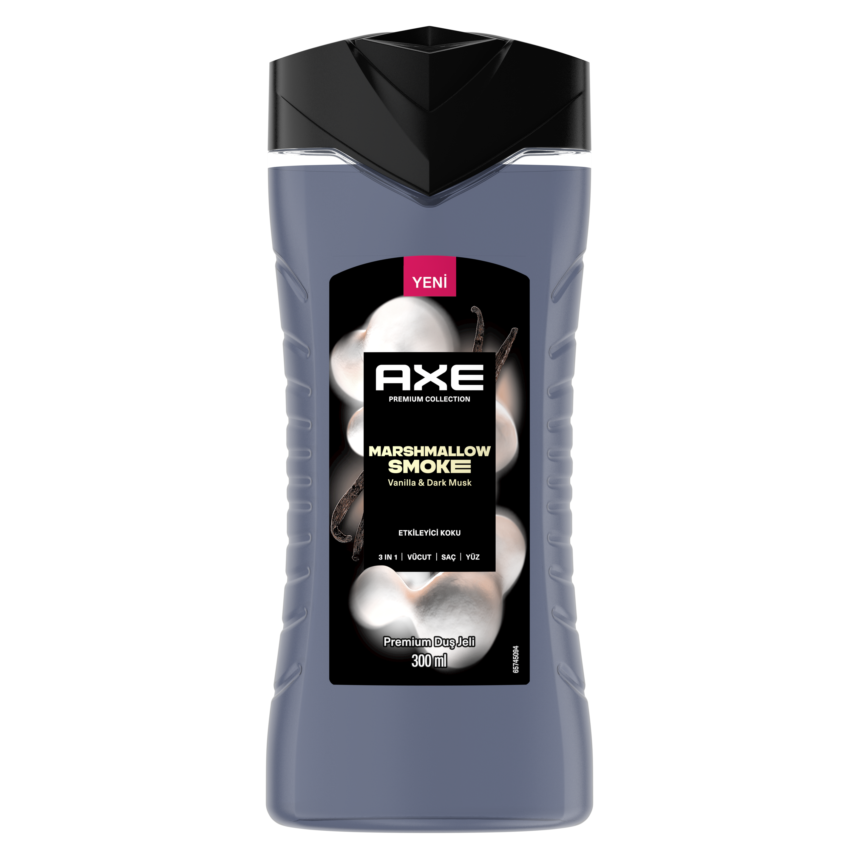 Axe Premium Collection Duş Jeli Marshmellow Smoke 300 ML packshot
