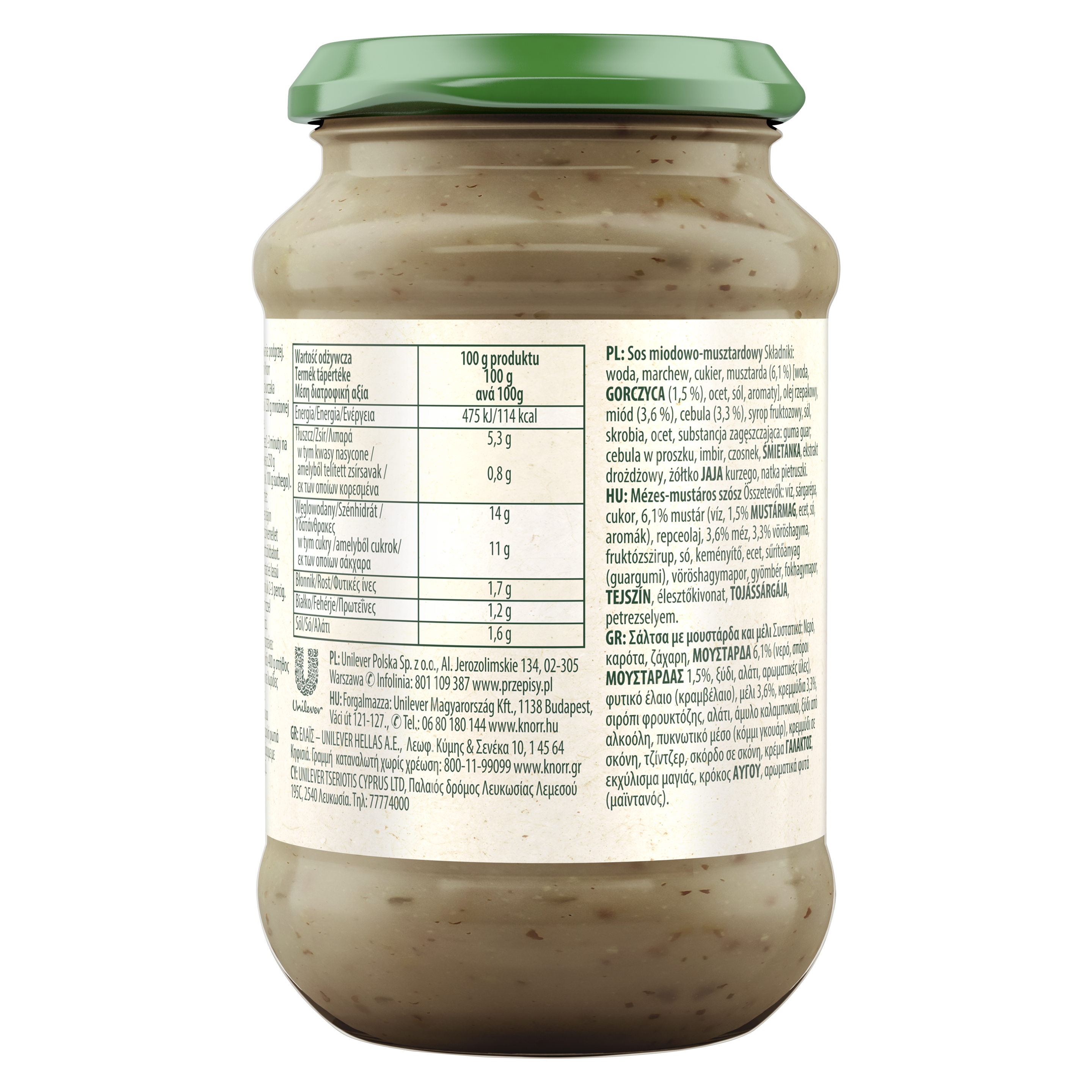 Knorr Mézes-mustáros szósz
