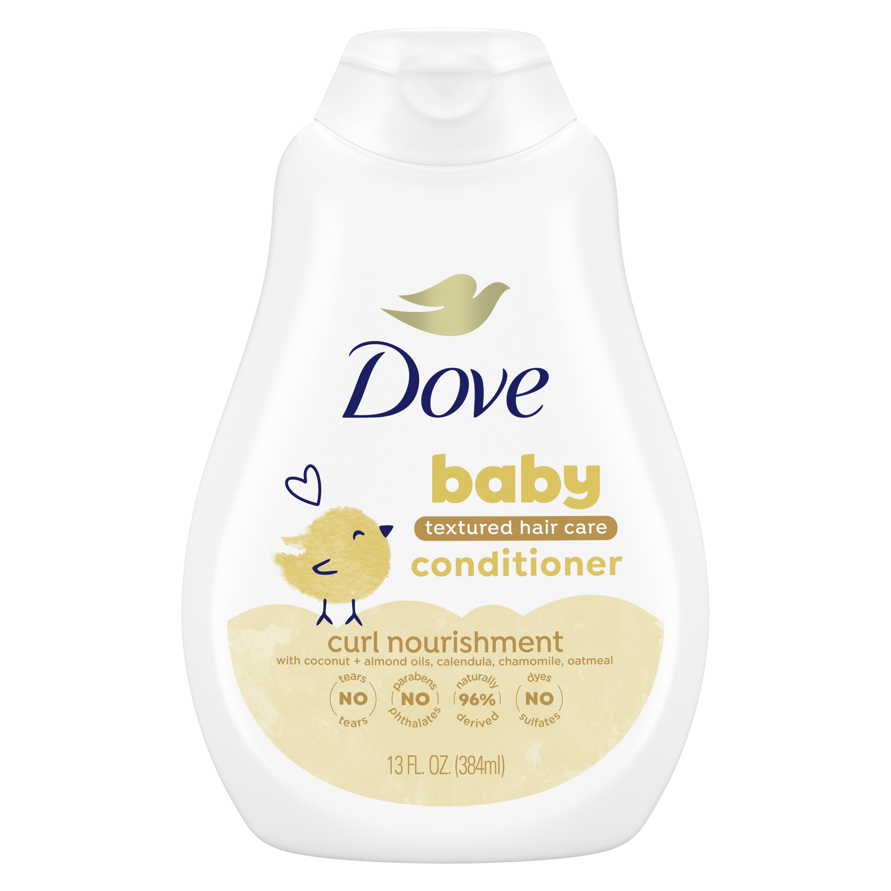 Baby Dove Curl Nourishment Baby Conditioner 13 oz packshot