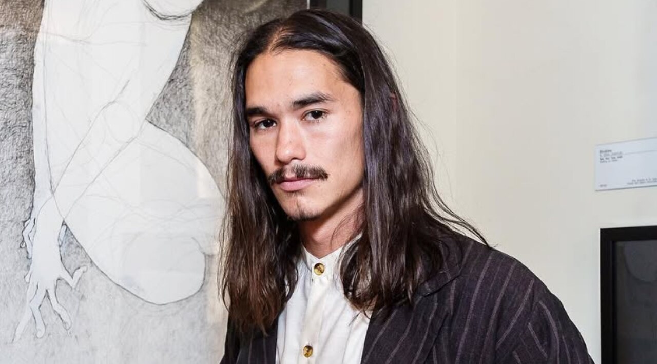 Straight Long Hair with Center Part Image