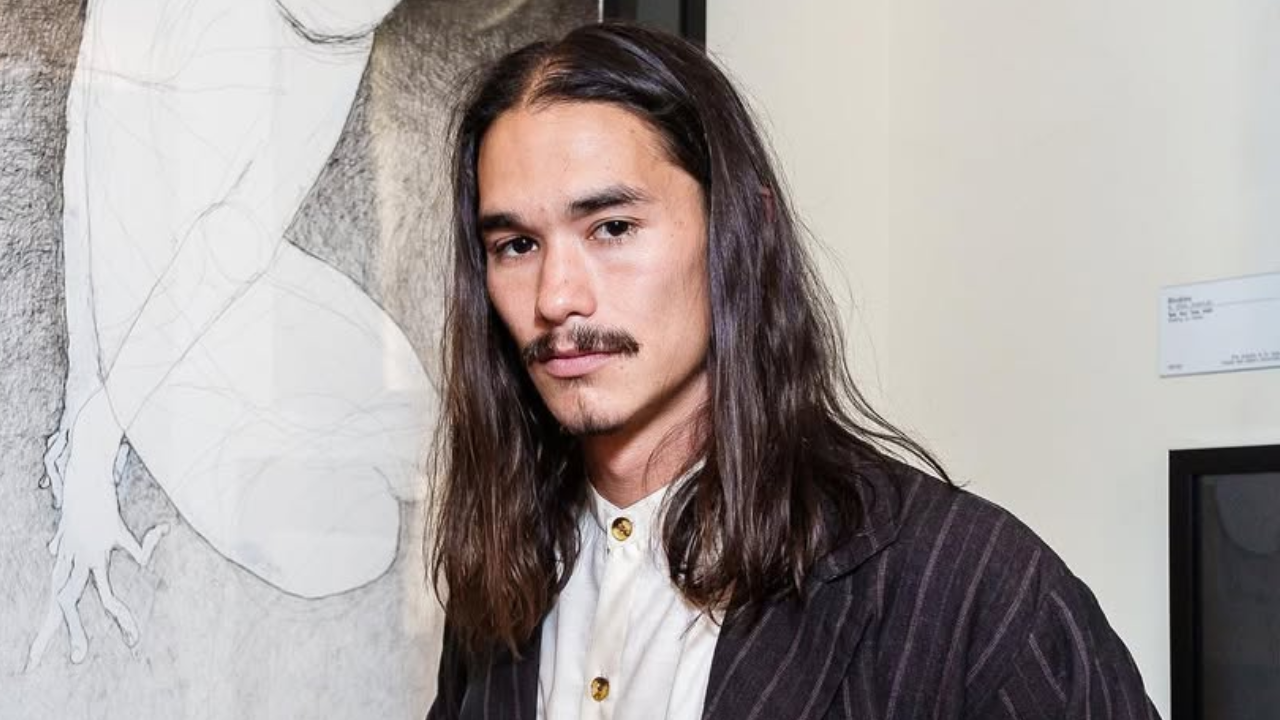 Straight Long Hair with Center Part Image