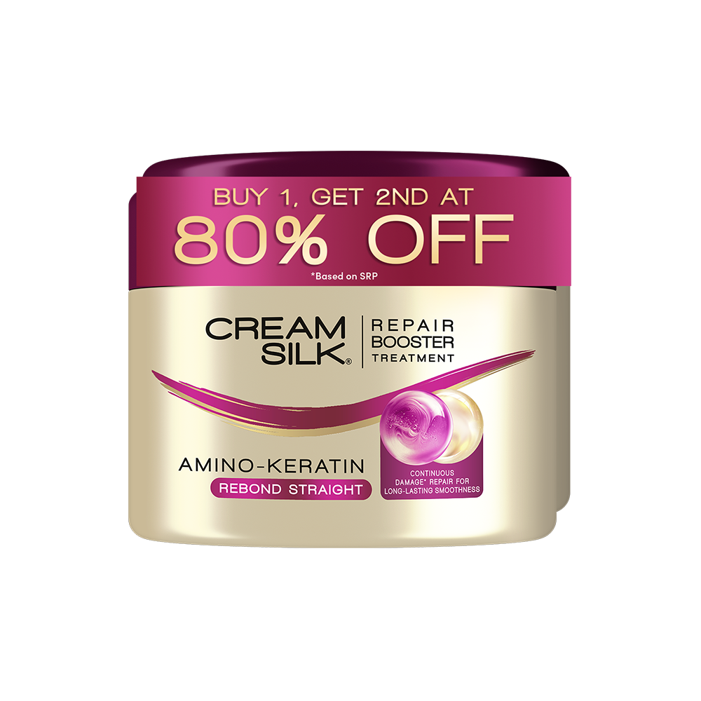 Cream Silk Repair Booster Treatment Amino-Keratin Rebond Straight