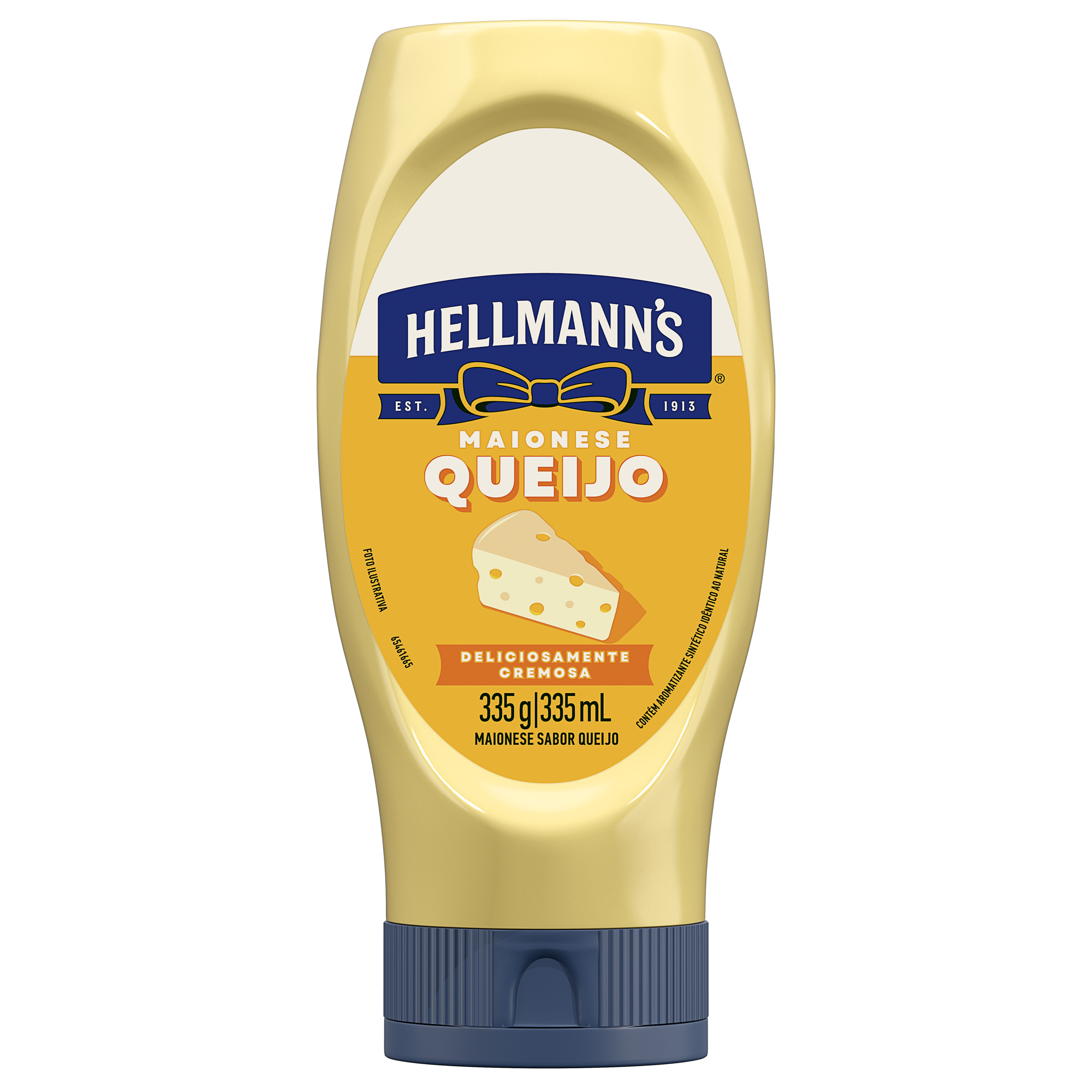 Maionese Hellmann's Queijo Bisnaga 335g packshot