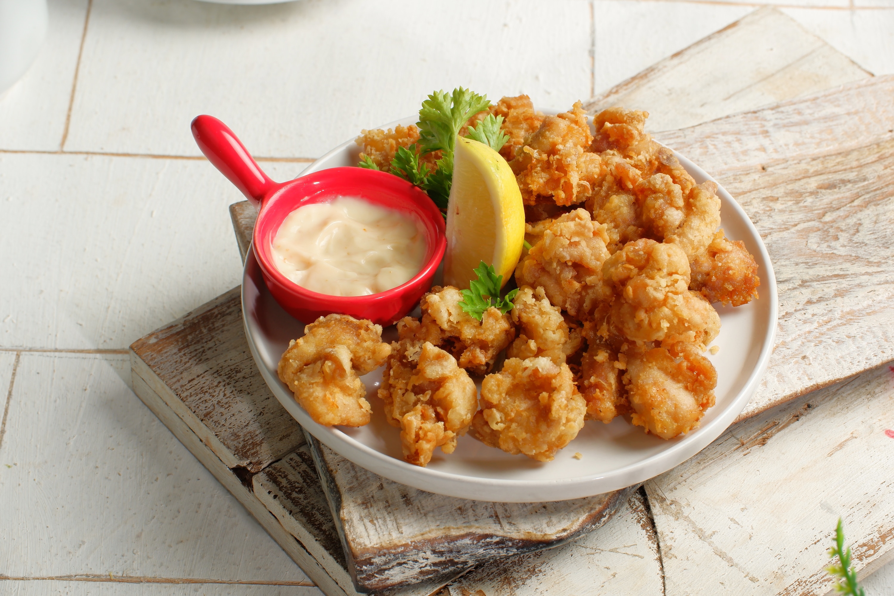Crispy and Juicy Chicken Karaage Recipe With Japanese-Style Mayo