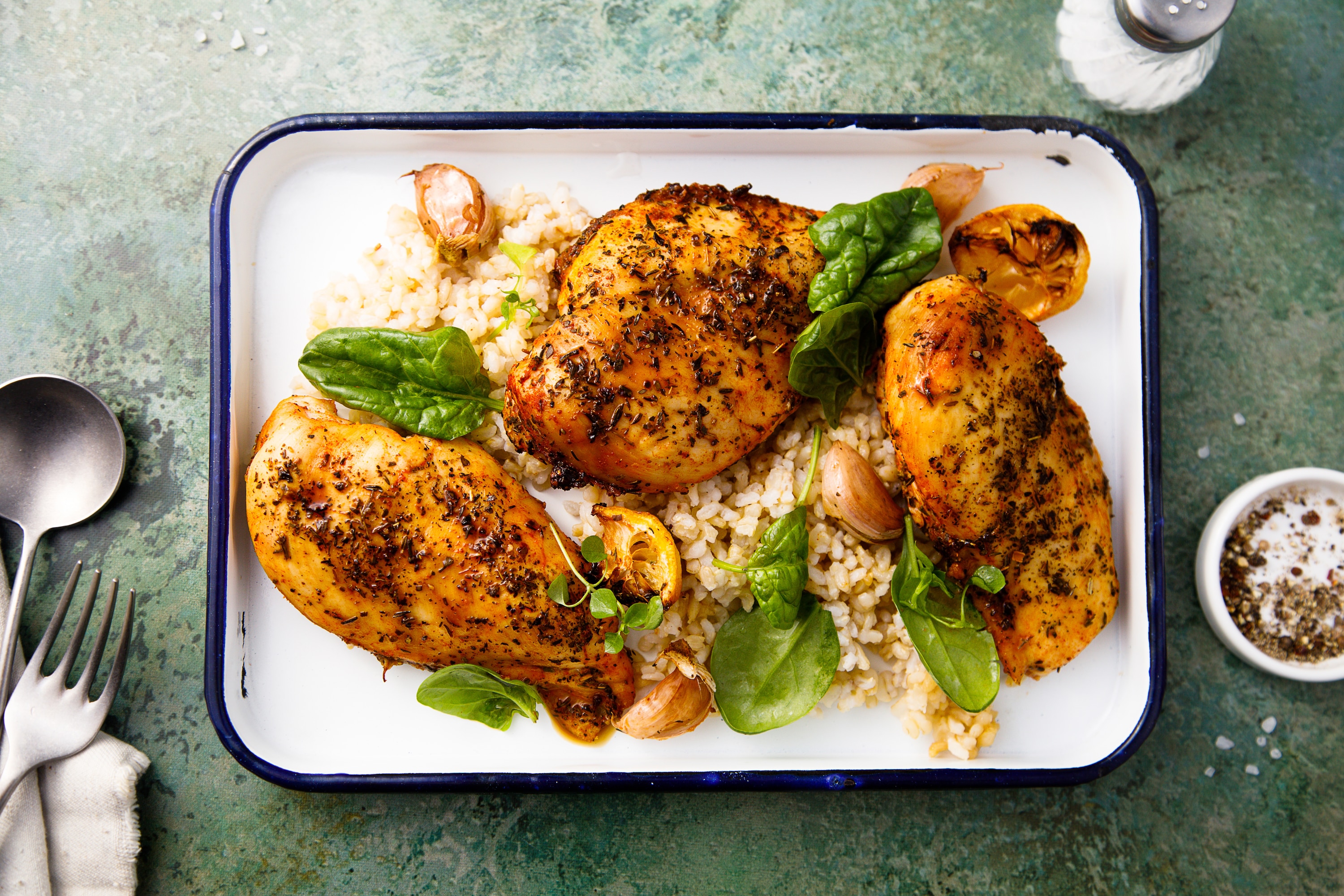 Modern Filipino Chicken Adobo With Spinach 45 mins  recipe