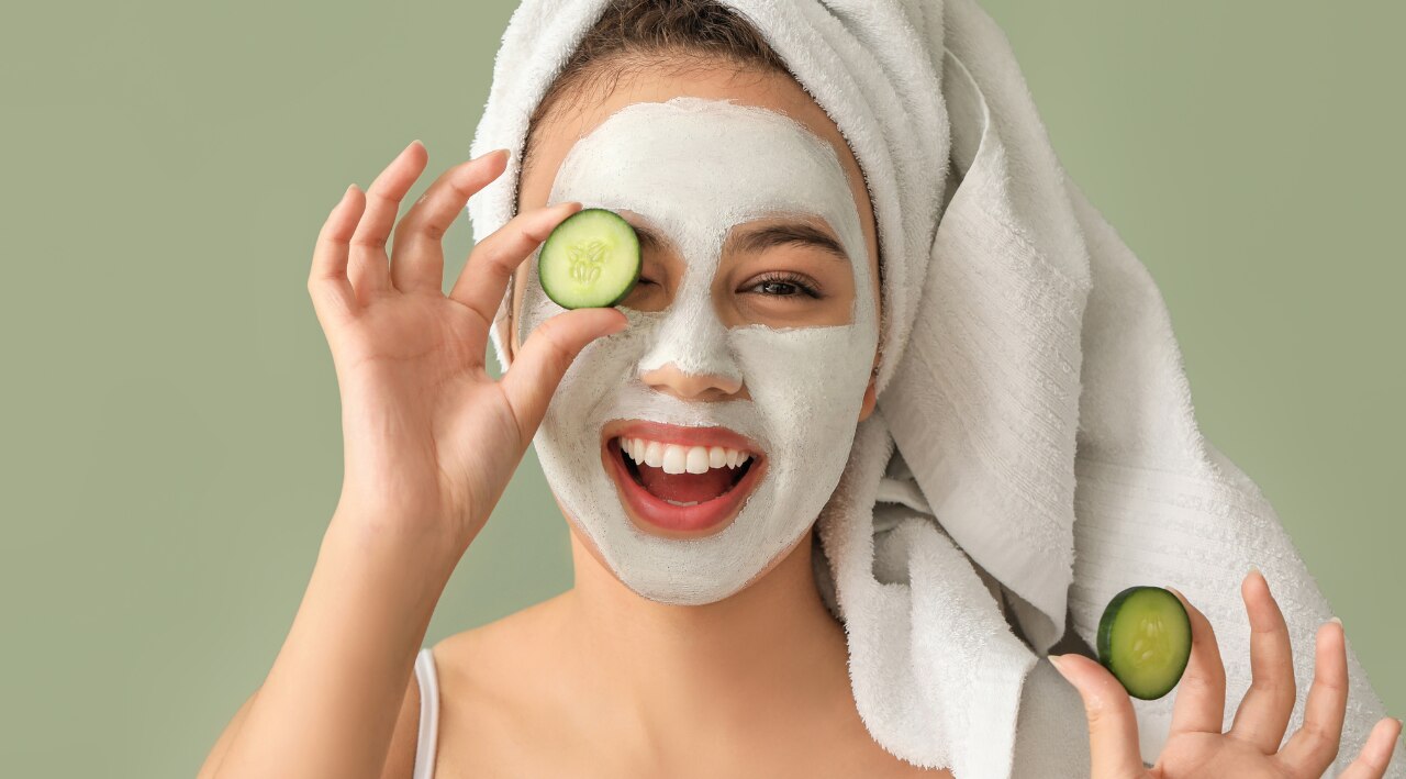 1. Classic Cucumber Mask