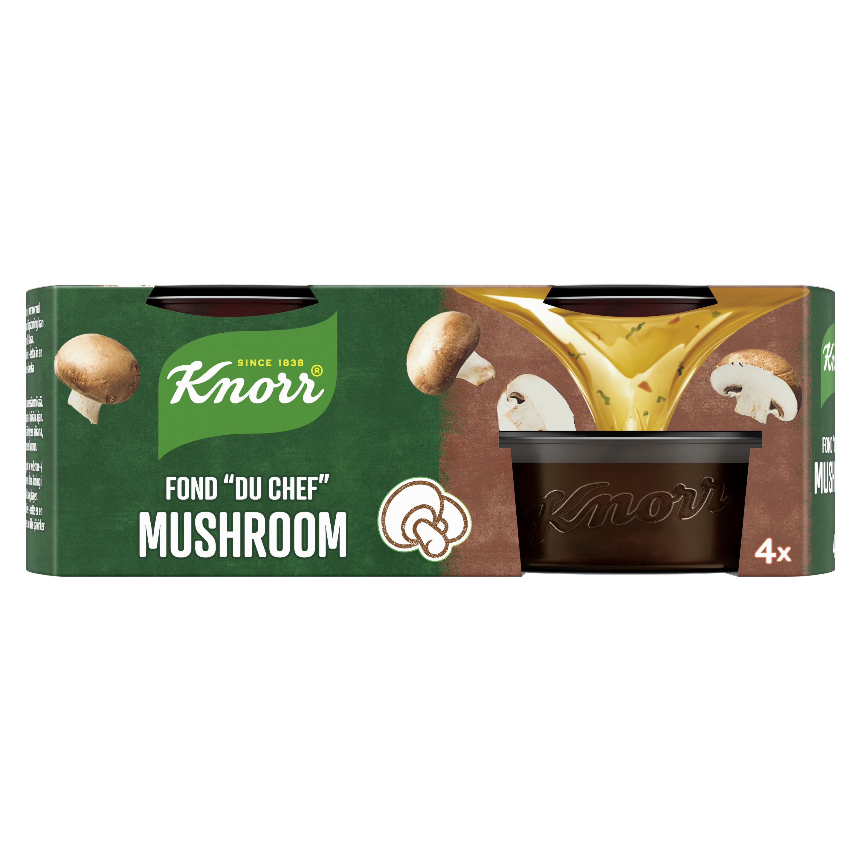 Knorr Fond "du Chef" Sieni Fondi 4 x 28 G packshot