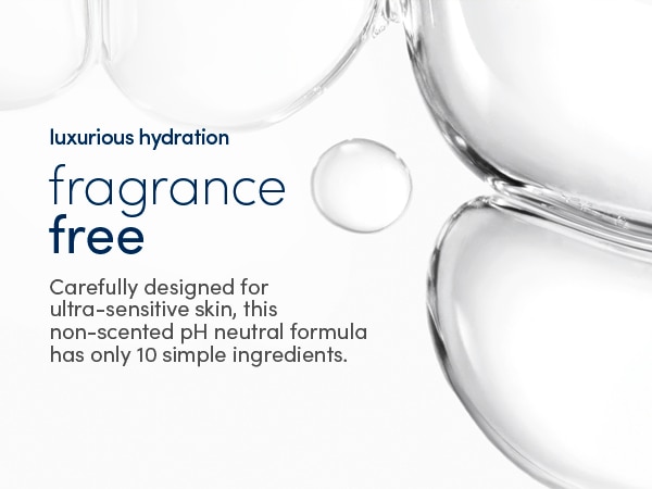 Ultra Sensitive Serum Body Wash with only 10 ingredients