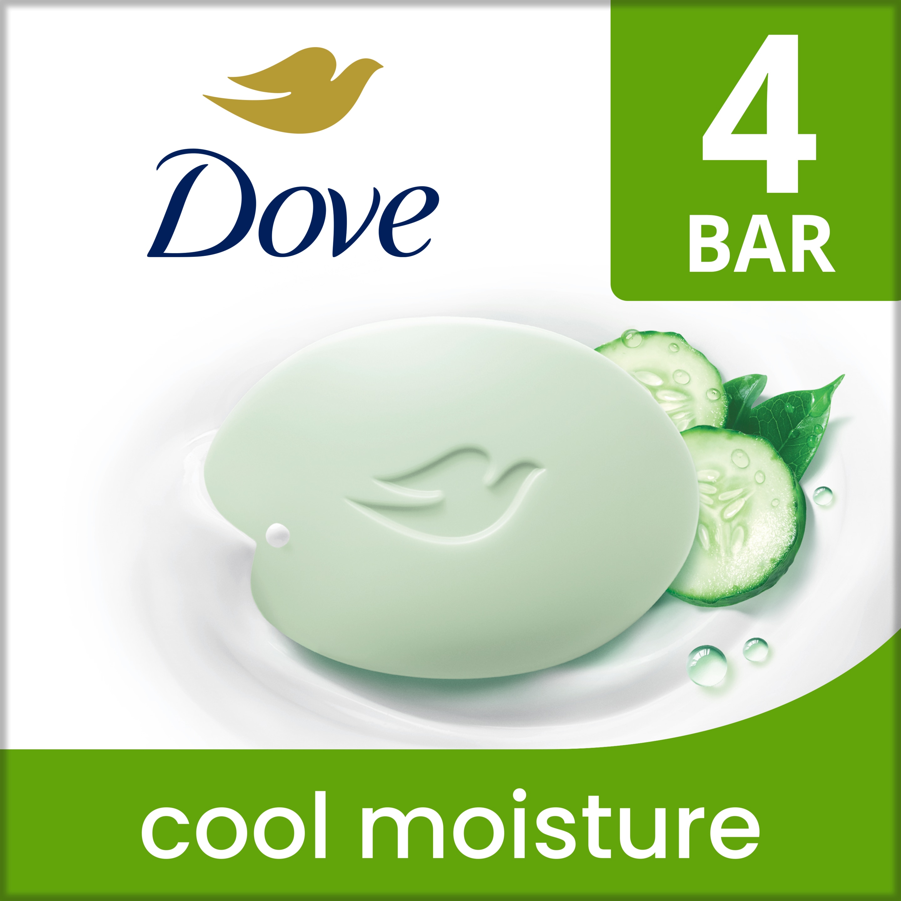 Dove Cool Moisture Beauty Bar 3.75oz 4 Bar