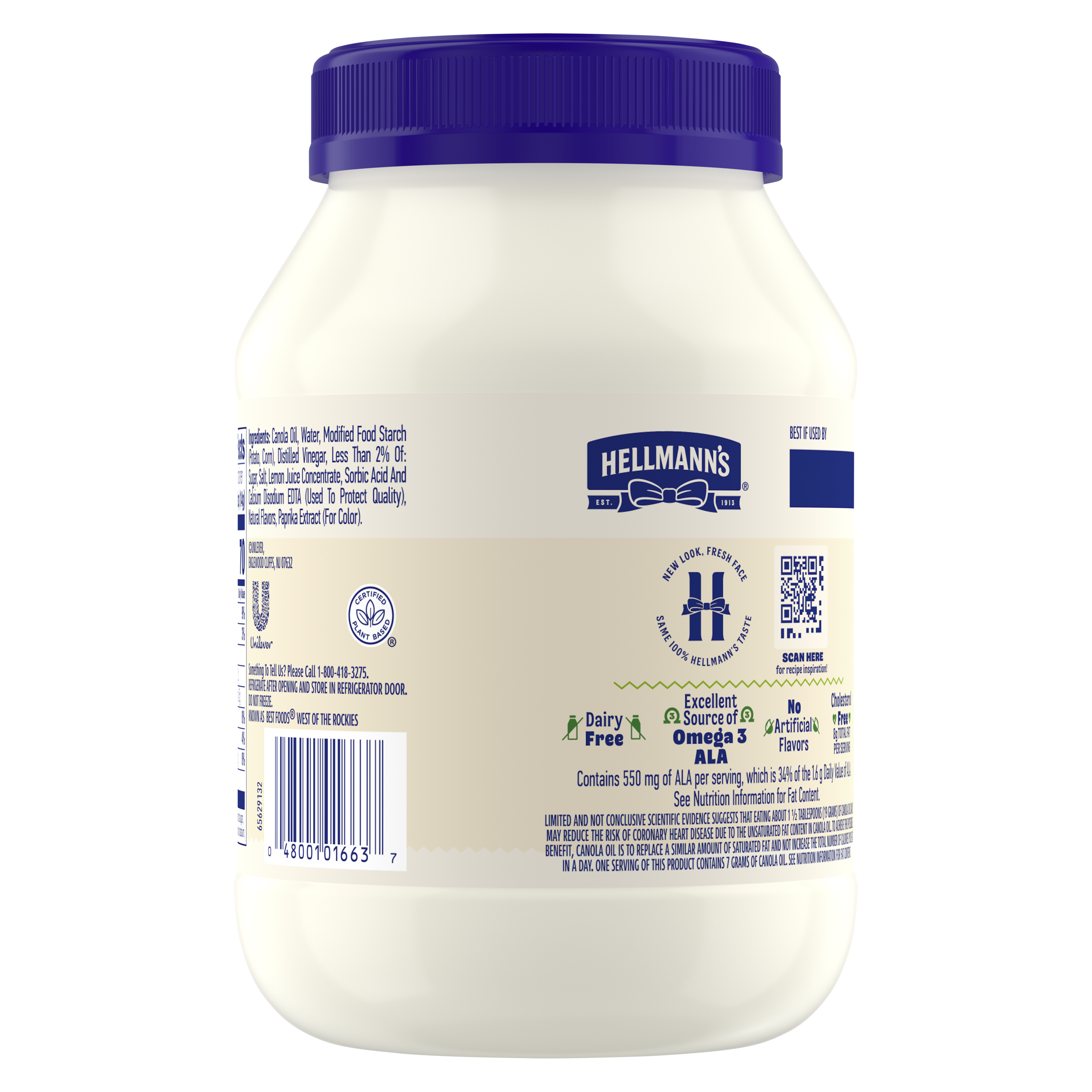Plant Based Mayo Spread & Dressing