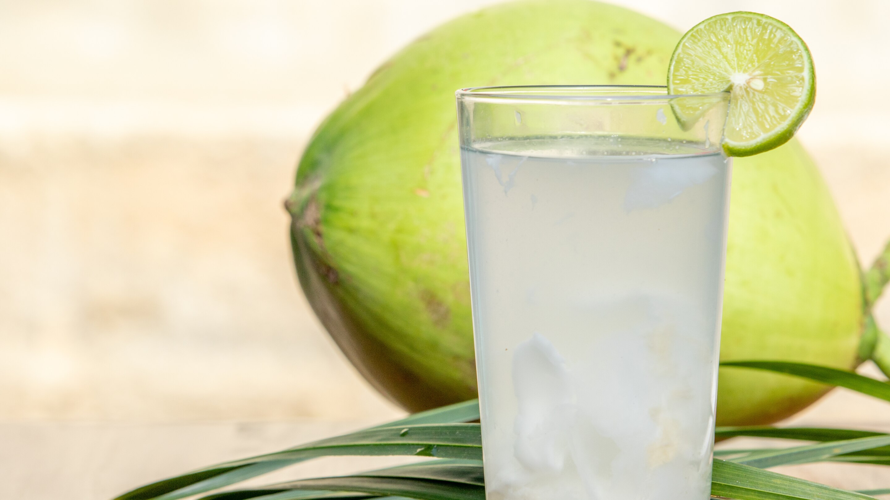 8. Coconut-Lime Electrolyte Drink