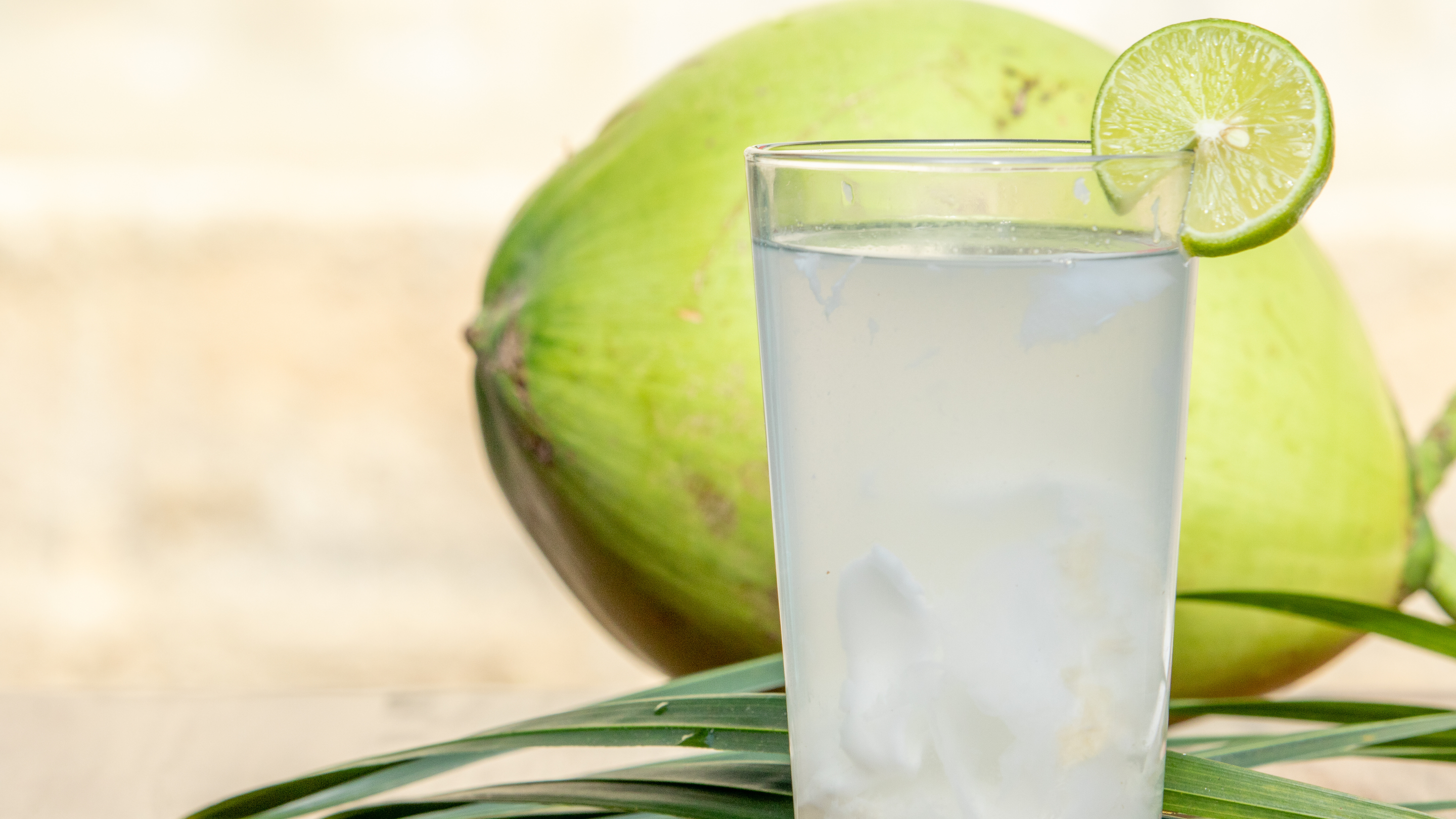 8. Coconut-Lime Electrolyte Drink